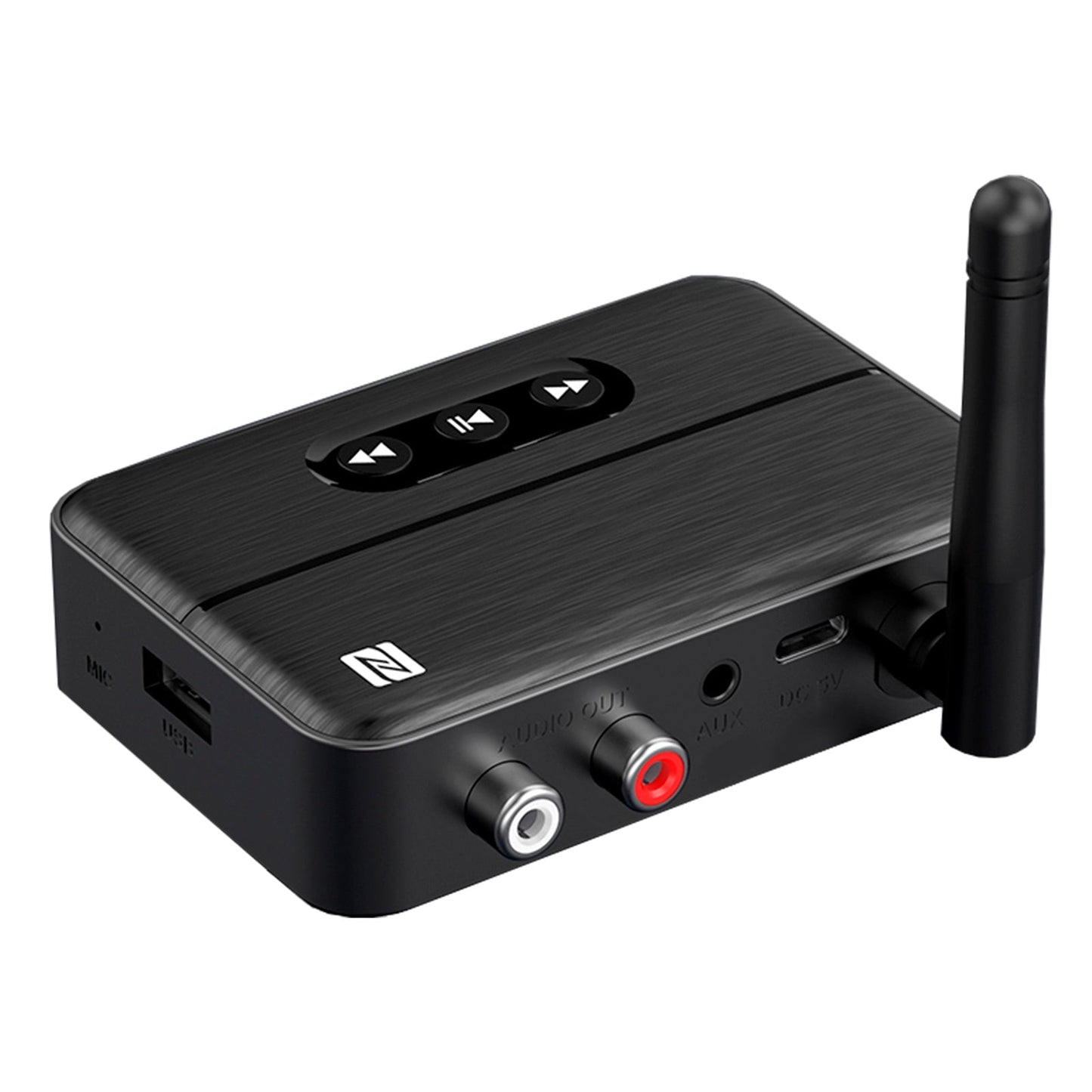 NFC Bluetooth 5.4 Audio Receiver AUX/RCA Amplifier USB Flash Drive to Play Music