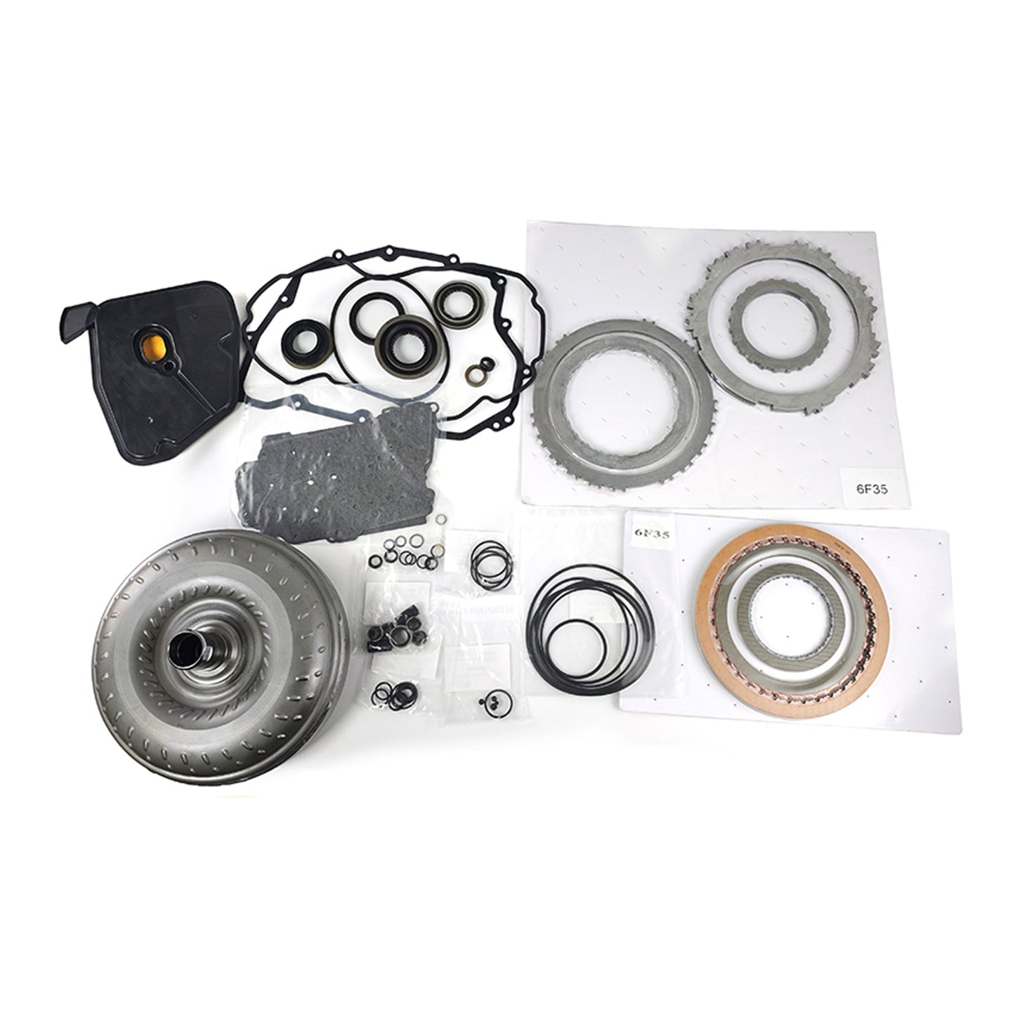 2013-on Ford 2.0L 6F35 Transmission Rebuild Kit With Torque Converter