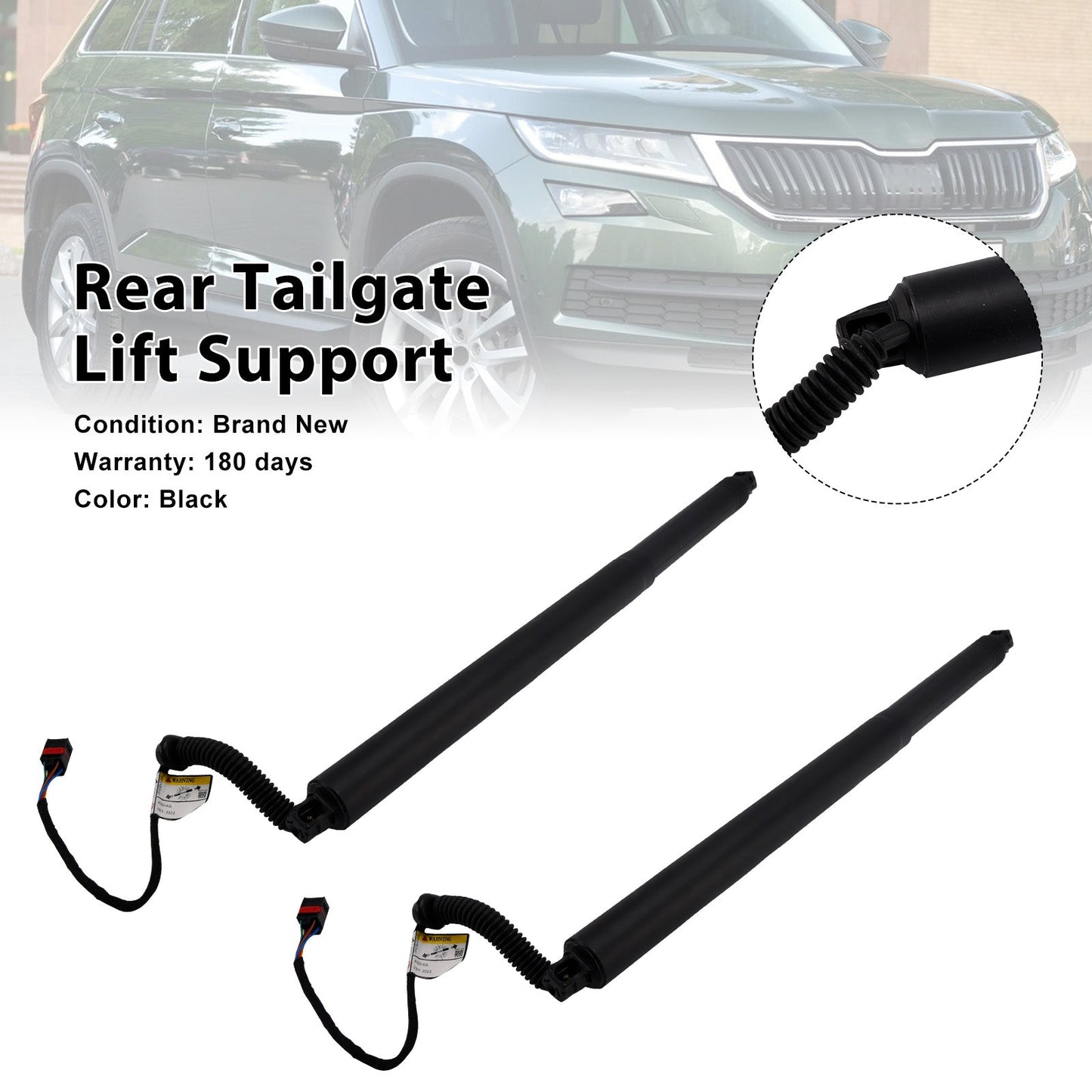 For Skoda Kodiaq 2016-2023 2PCS Rear Electric Tailgate Gas Strut 565827851A 56G827851