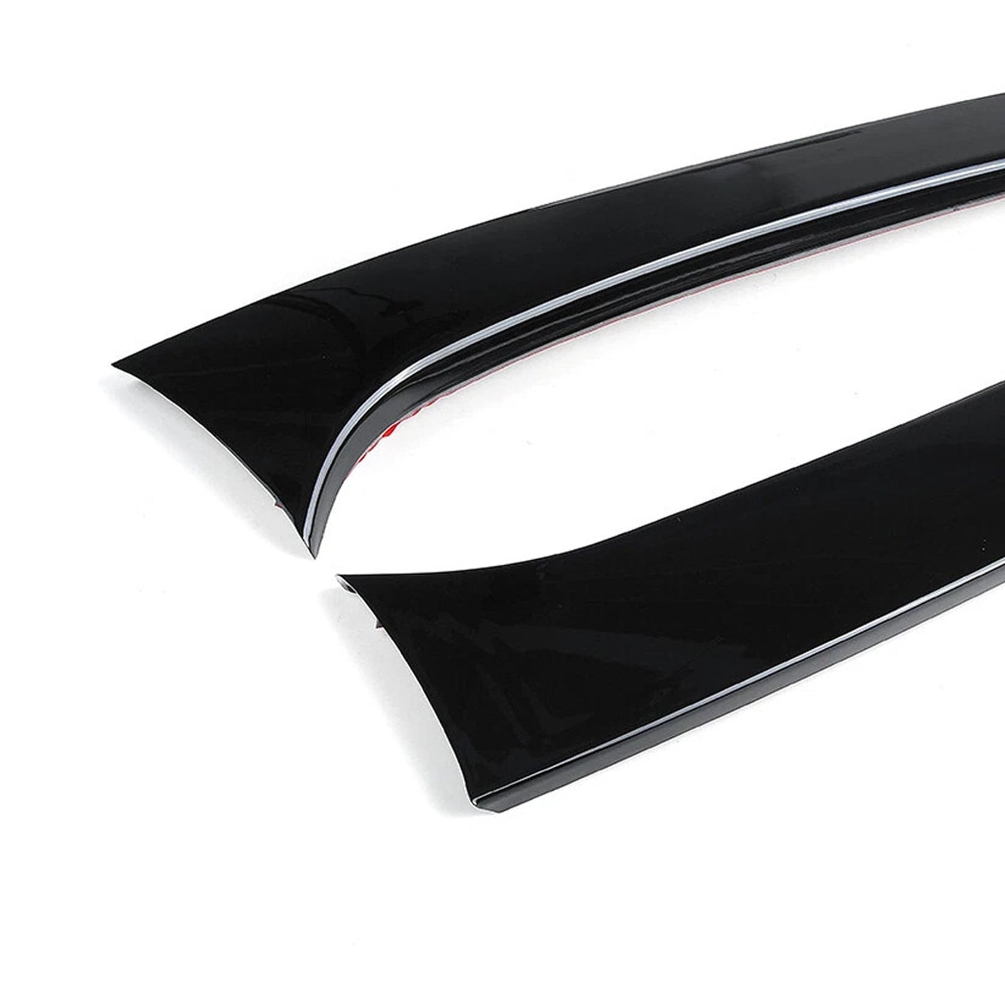 2012-2019 BMW 1 Series F20 F21 Gloss Black Pair Rear Window Side Wing Spoiler