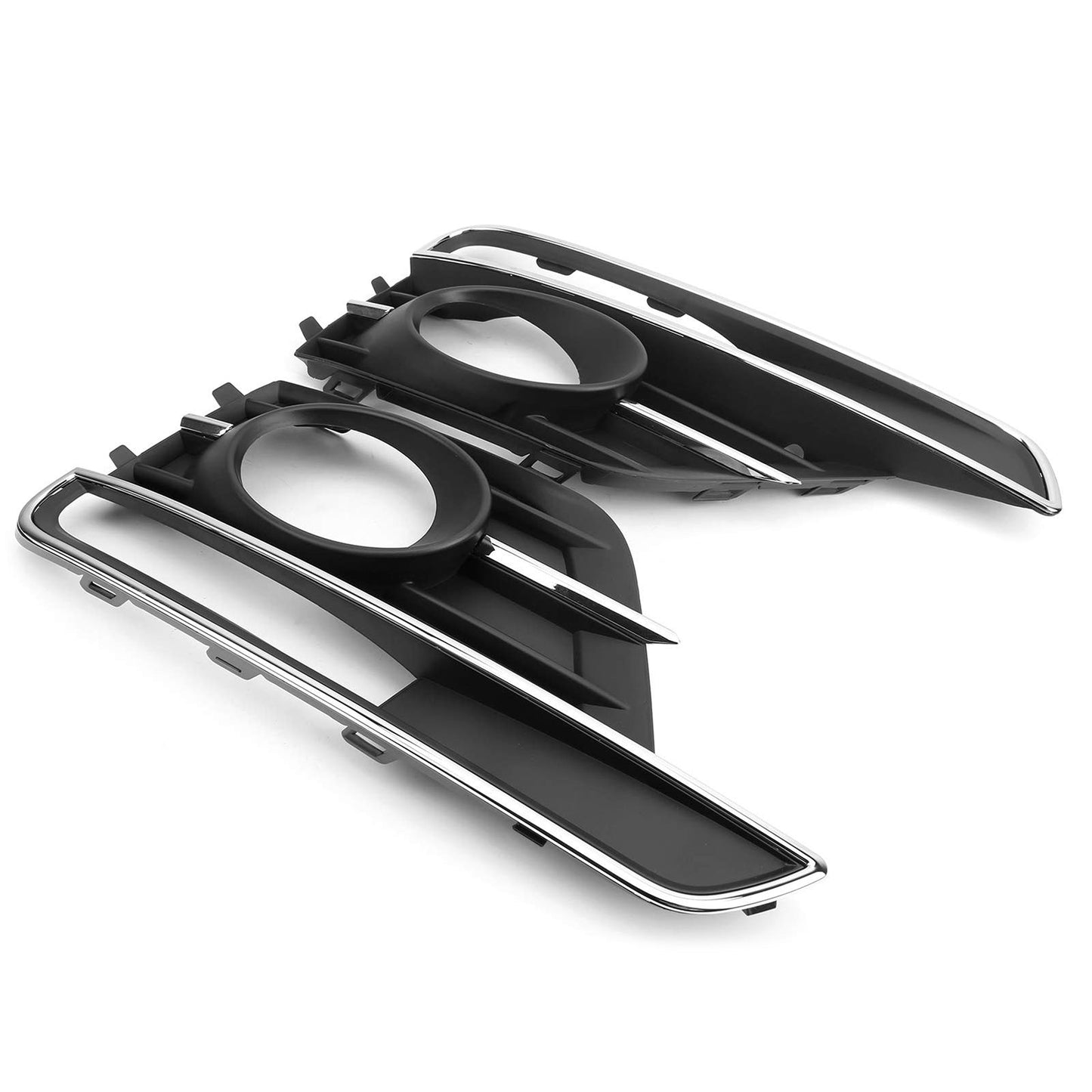 2016-2019 VW Beetle Pair Front Bumper Fog Light Grill Cover Bezel