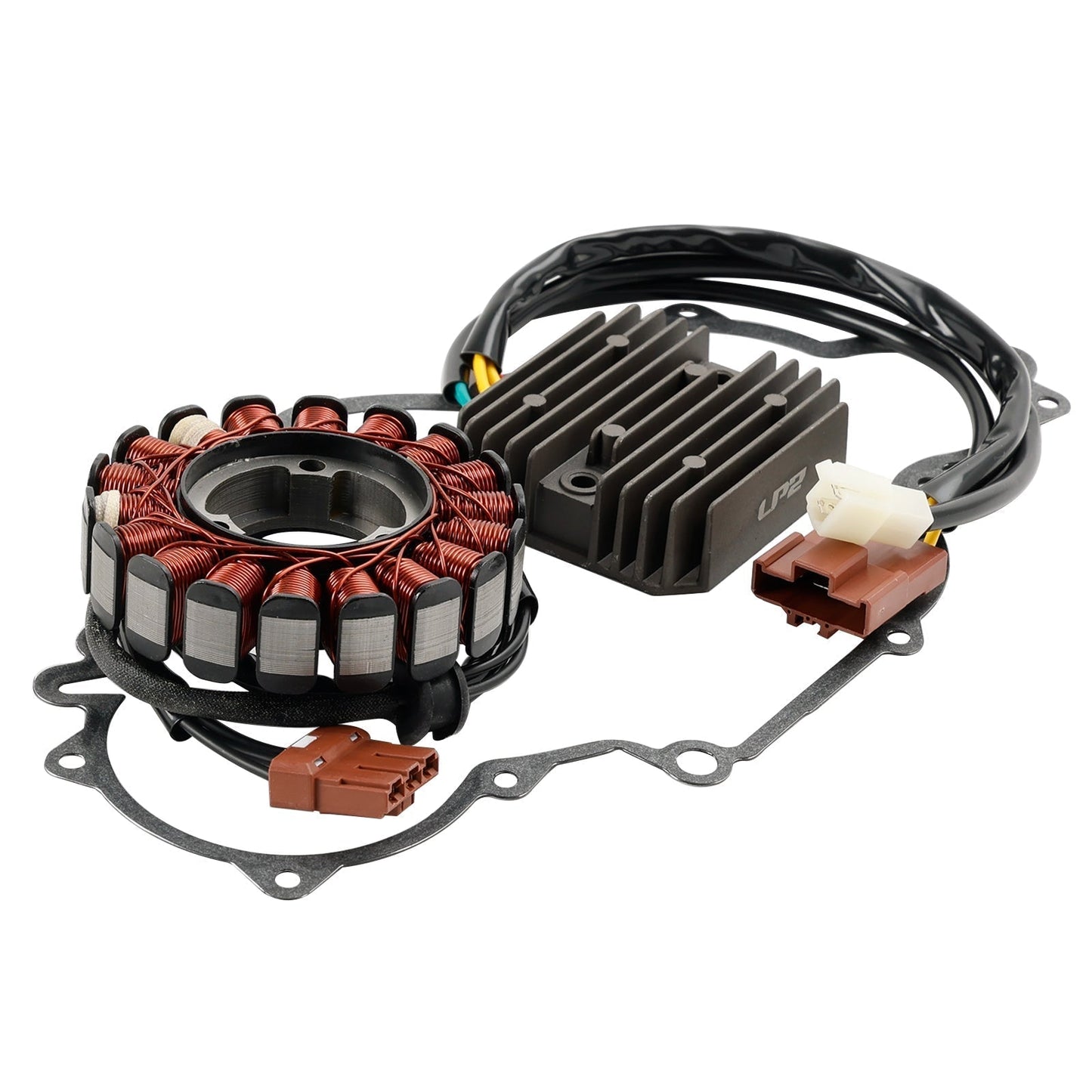 2012 RC8R 1190 TRACK Magneto Coil Stator + Voltage Regulator + Gasket Assy 61239004000