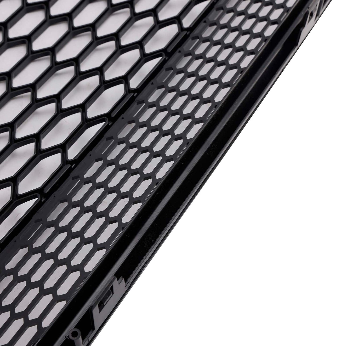 2005-2015 Fit for Audi Q7 Gloss Black Front Bumper Radiator Vent Mesh Grill Grille