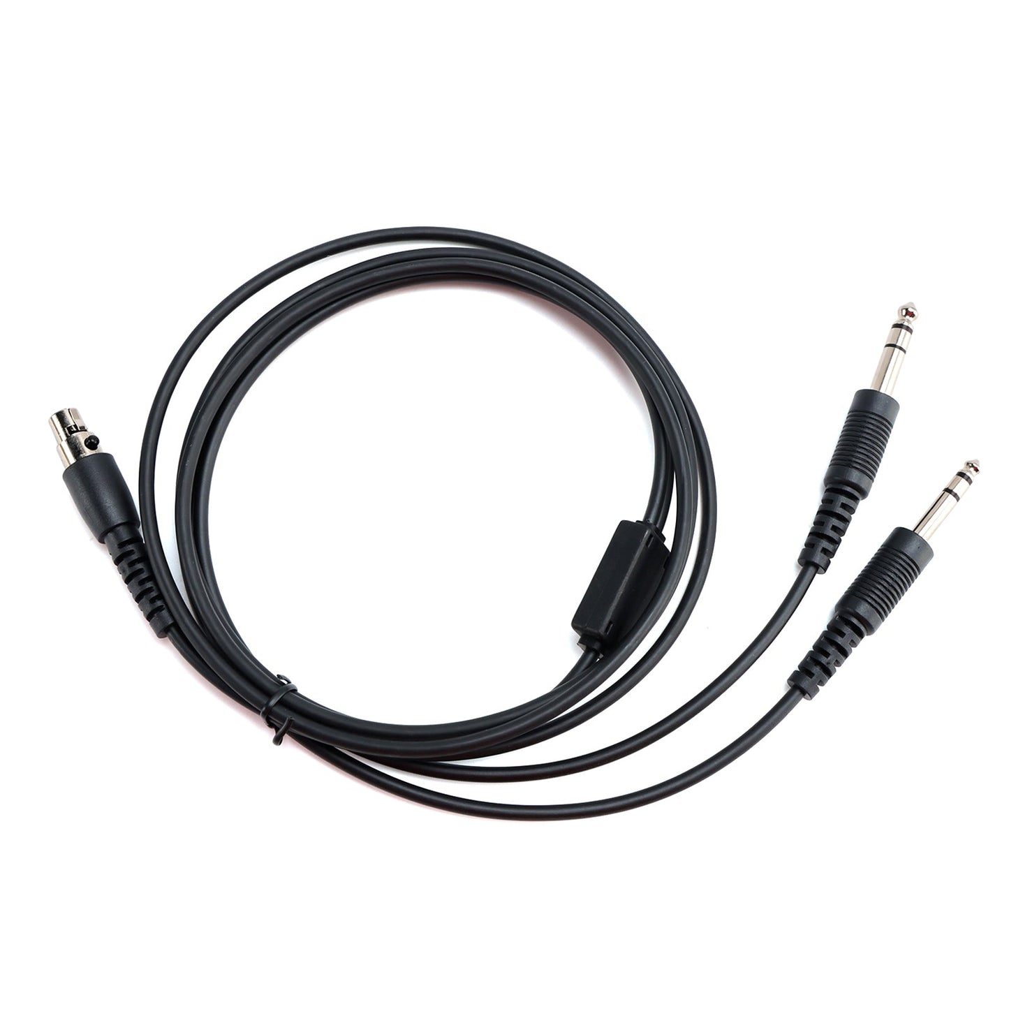 Pilot Noise-Cancelling Headset 6.3/5.2mm GA Plugs Universal Fit for Aircraft