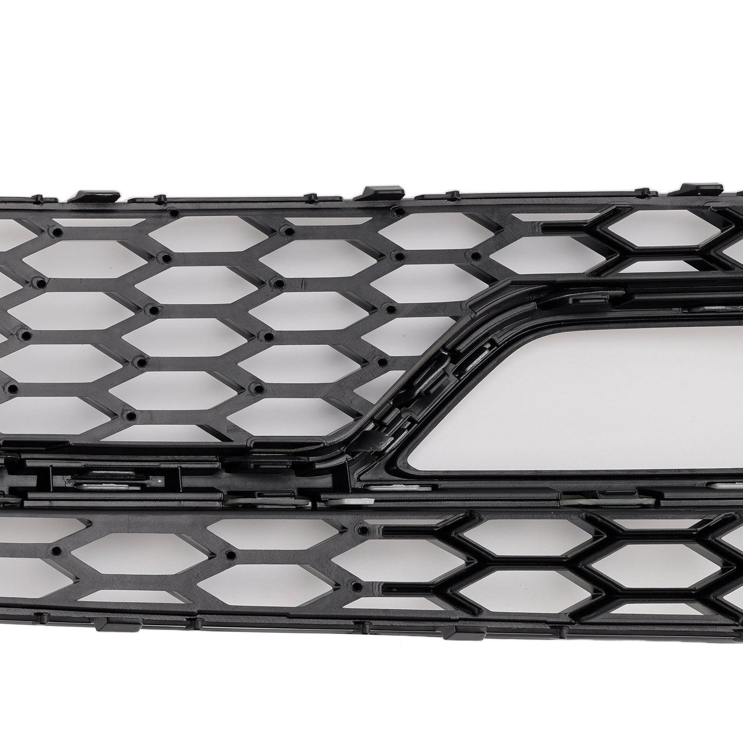2013-2016 AUDI A5 S-Line S5 2PCS Front Fog Lamp Black Grill Grille