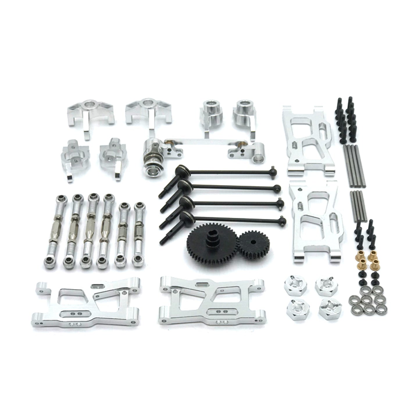 Metal 1/12 1/14 RC Car Upgrade Kits For Wltoys 144001 144002 124016 124017 124018