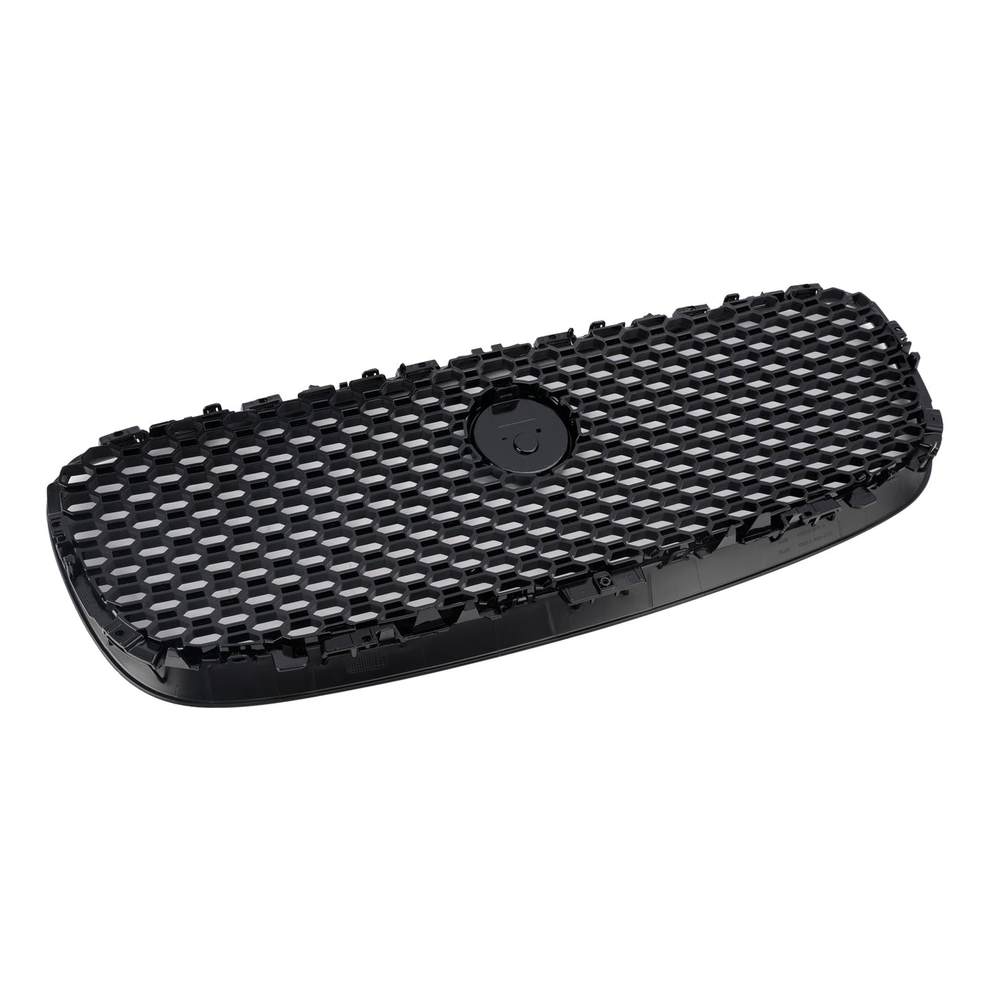 2016-2019 Jaguar XF XF-R Style Front Bumper Grill Grille Gloss Black