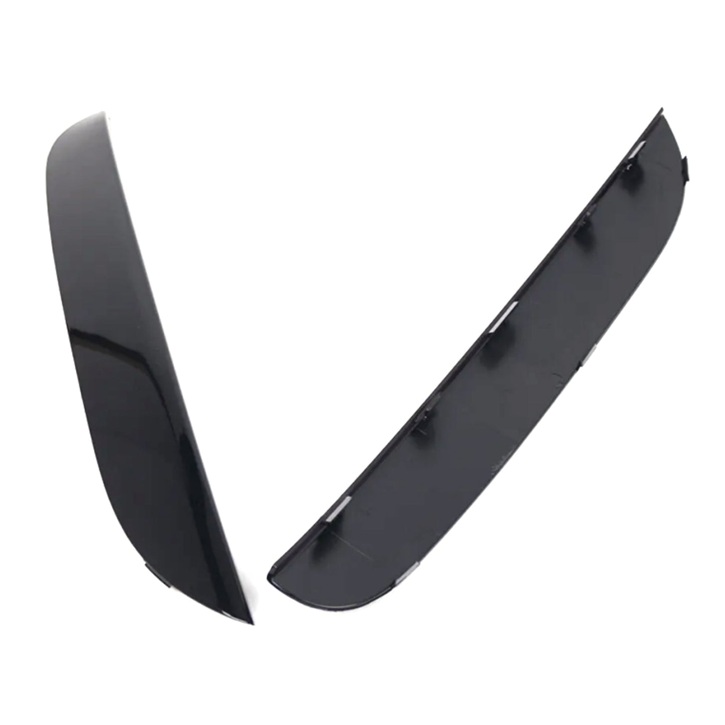 2009-2015 BMW 7 Series F01 F02 2x Front M Sport Bumper Moulding Trims