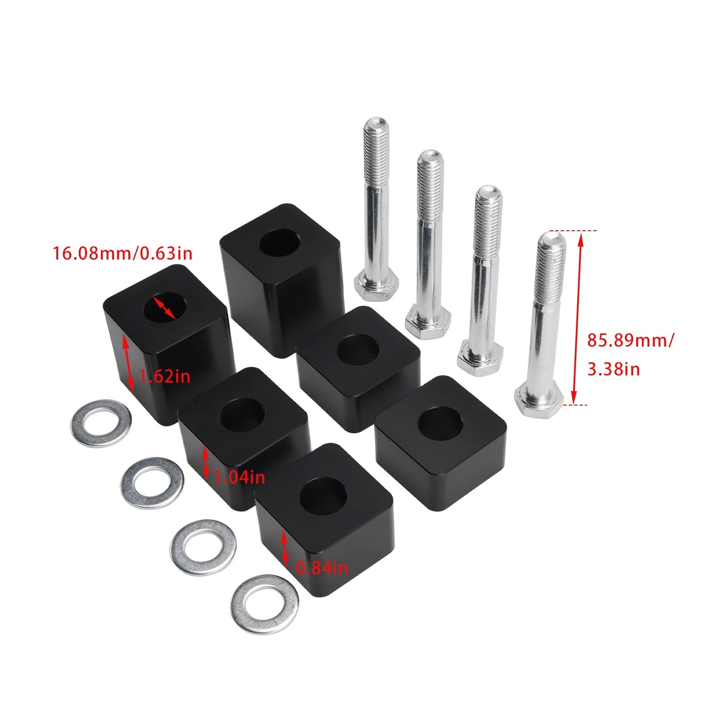 2x Seat Lift Kit 4/5"-2.4" For F150 2015+ / F250 F350 F450 Super Duty 2017+