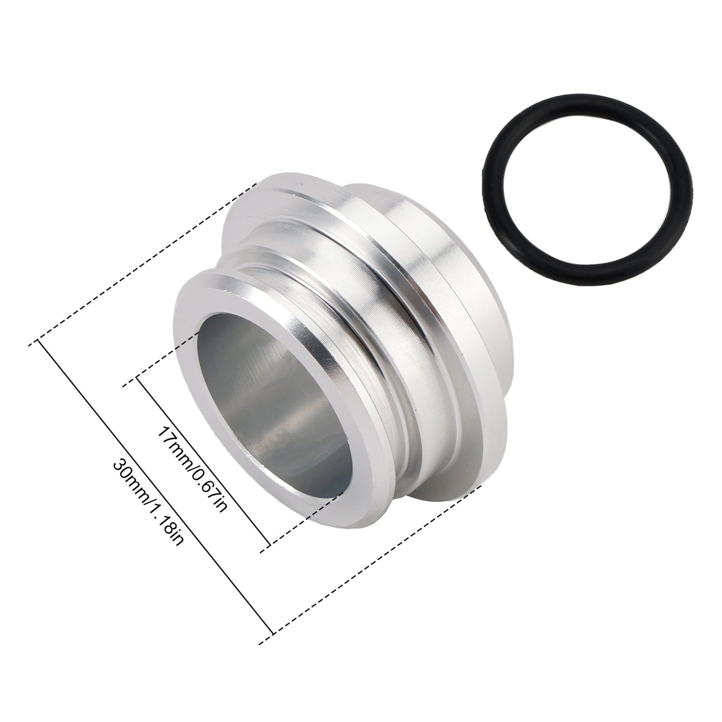 Fuel Pressure External Regulator Bypass for LS Truck Intake Manifold Rail