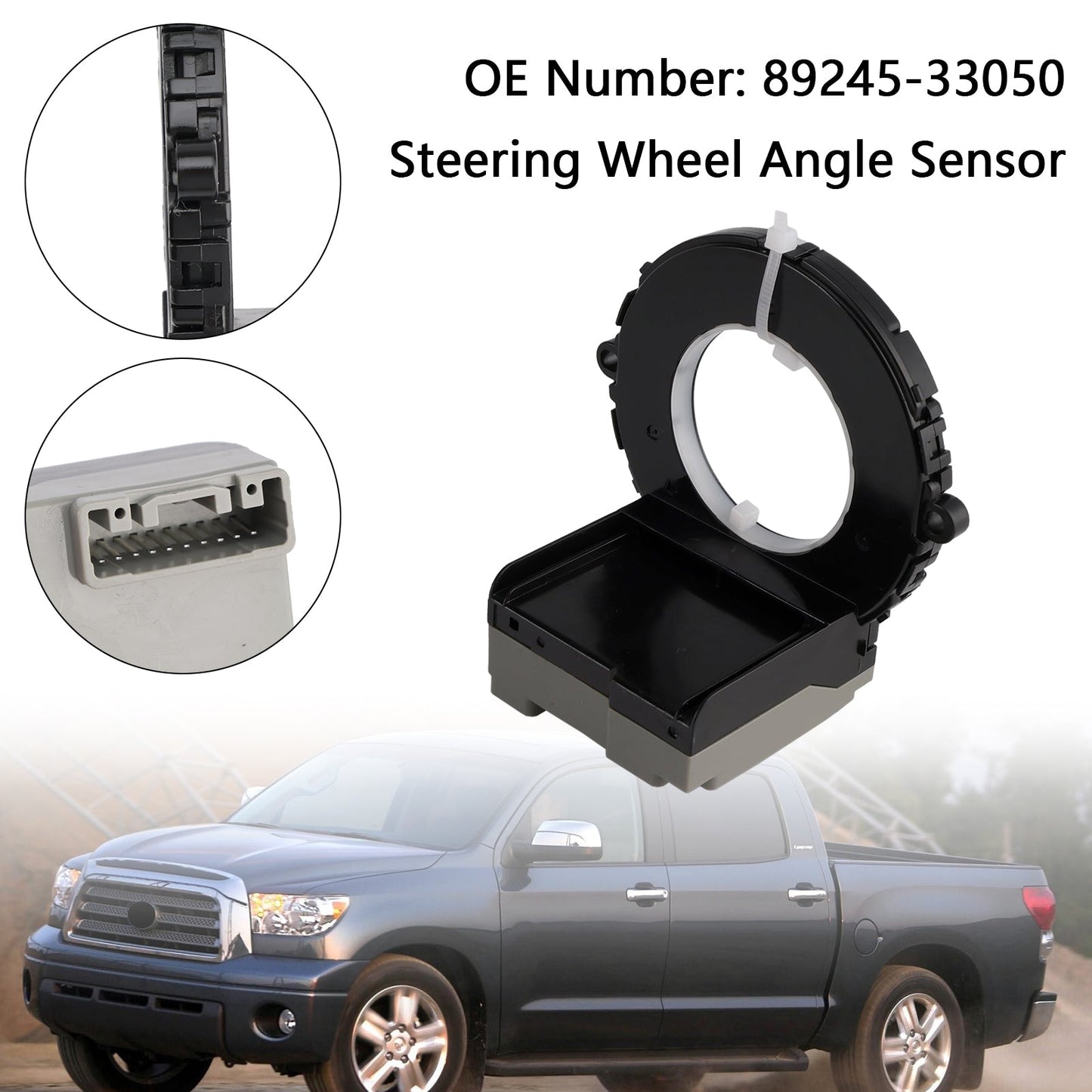Steering Wheel Angle Sensor 89245-33050 For Toyota Sequoia Tundra 2008-2017
