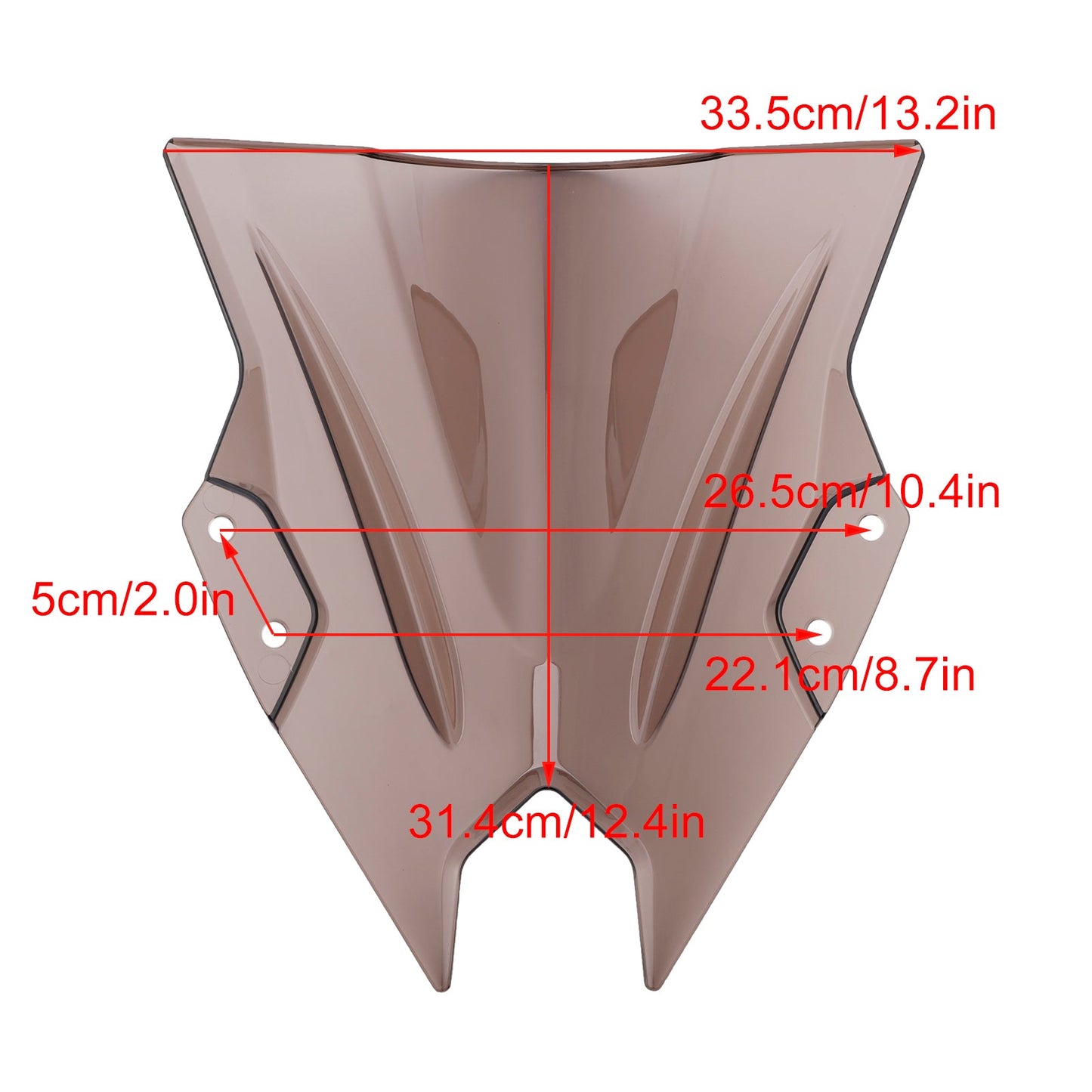 2024-2025 KAWASAKI NINJA 500 EX500R Windshield Windscreen