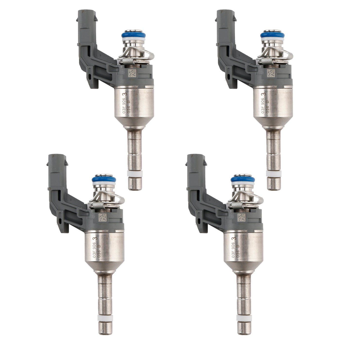 4PCS Fuel Injector 03F906036B Fit Audi A1 A3 Fit VW Beetle Golf 6 1.2 TSI/TSFI