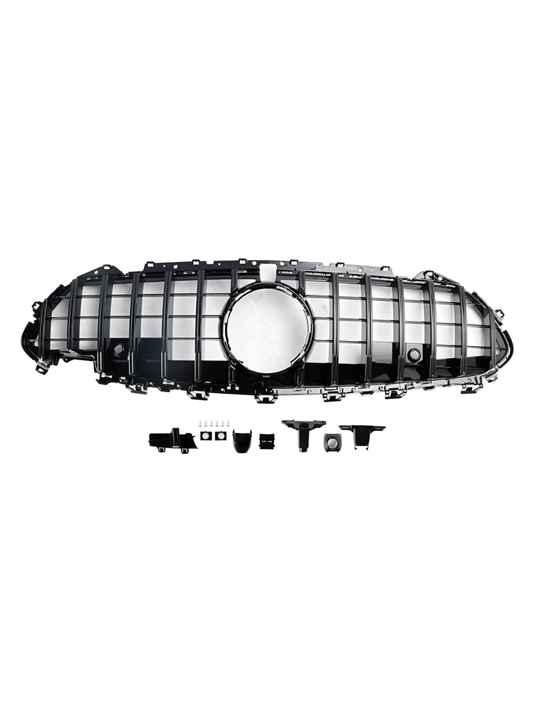 2018-2024 Mercedes CLS C257 W257 Coupe Black Front Bumper Grill Grille