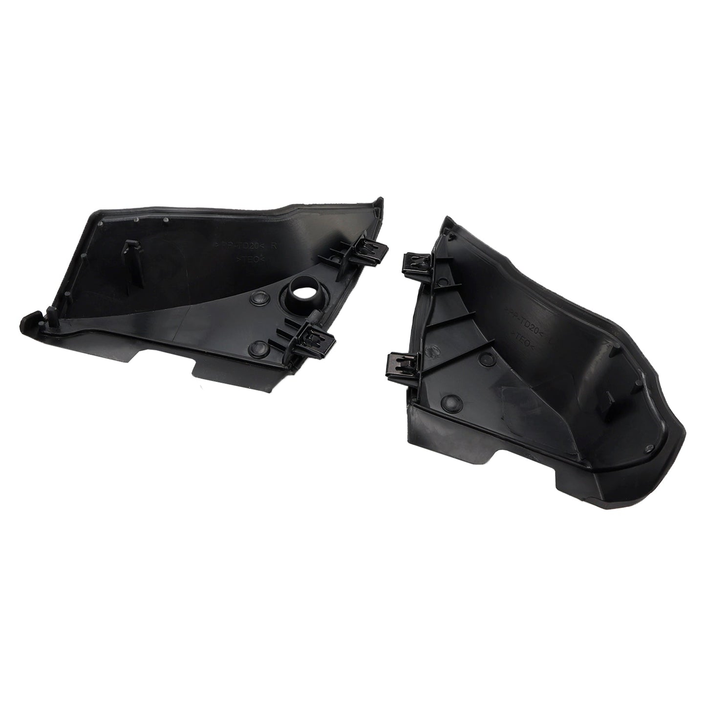 Left&Right Windshield Cowl Vent Cover 23178017 22776513 For GMC Sierra 14-19