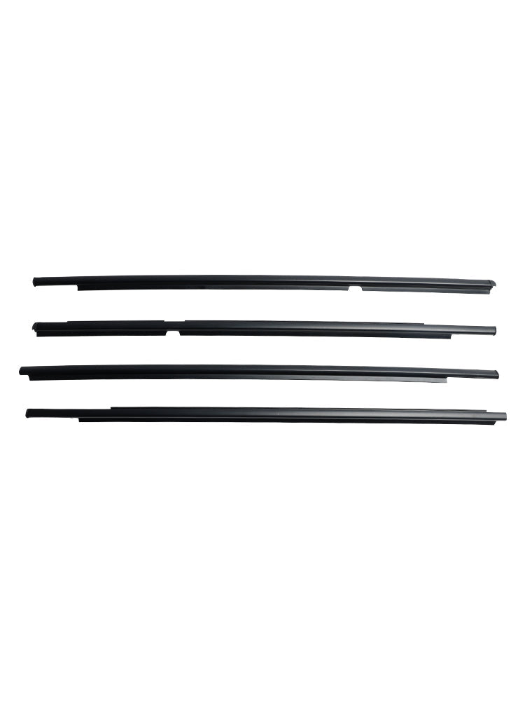 2005-2011 Toyota Yaris 4pcs Outer Door Glass Weatherstrip Moulding 68160-52110