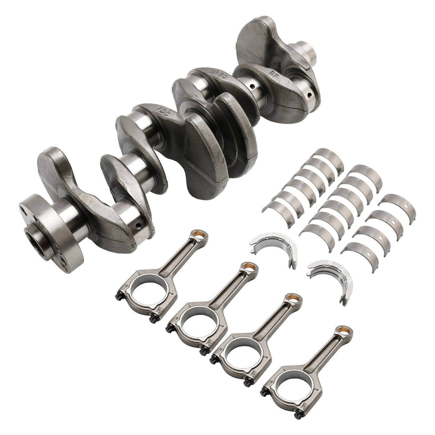 11/2013-on BMW 4 SERIES COUPE F32 Engine Crankshaft & Connecting Rod & Bearings 11217640165 11247624616