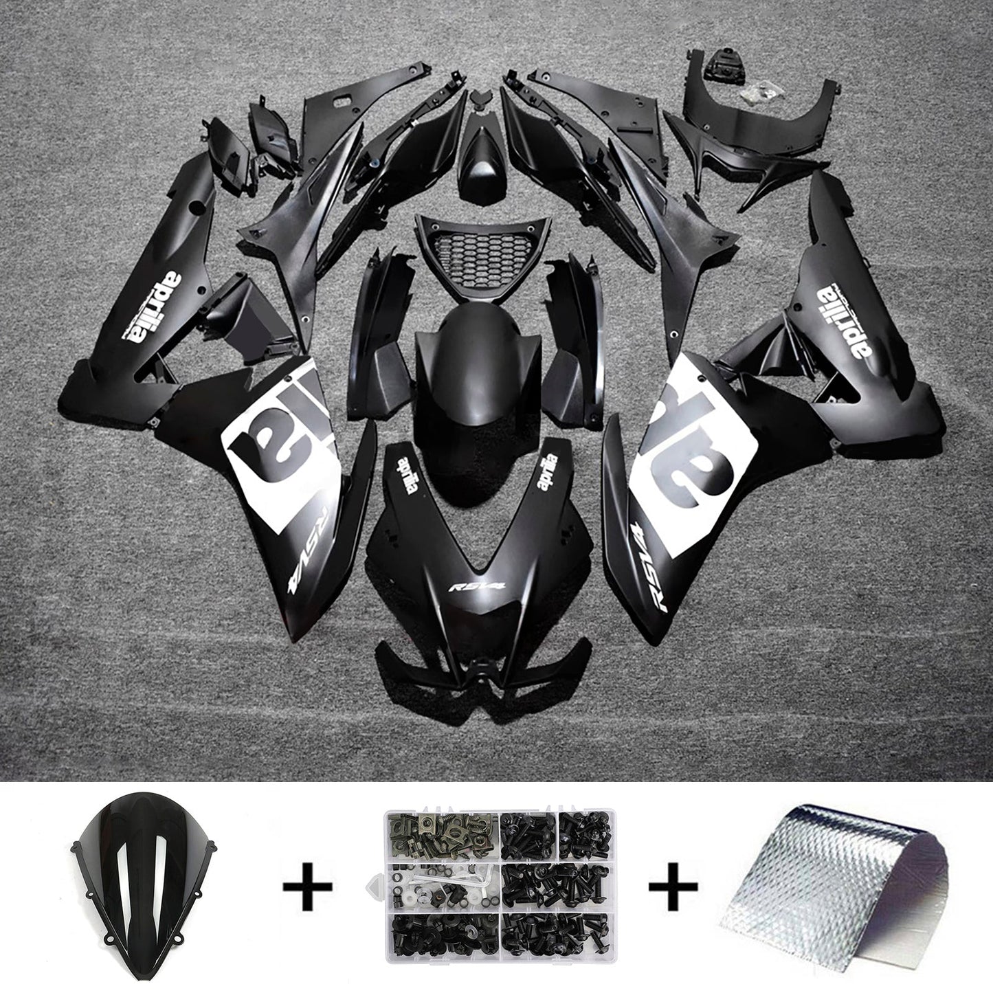2009-2015 Aprilia RSV4 1000 Injection Fairing Kit Bodywork Plastic ABS