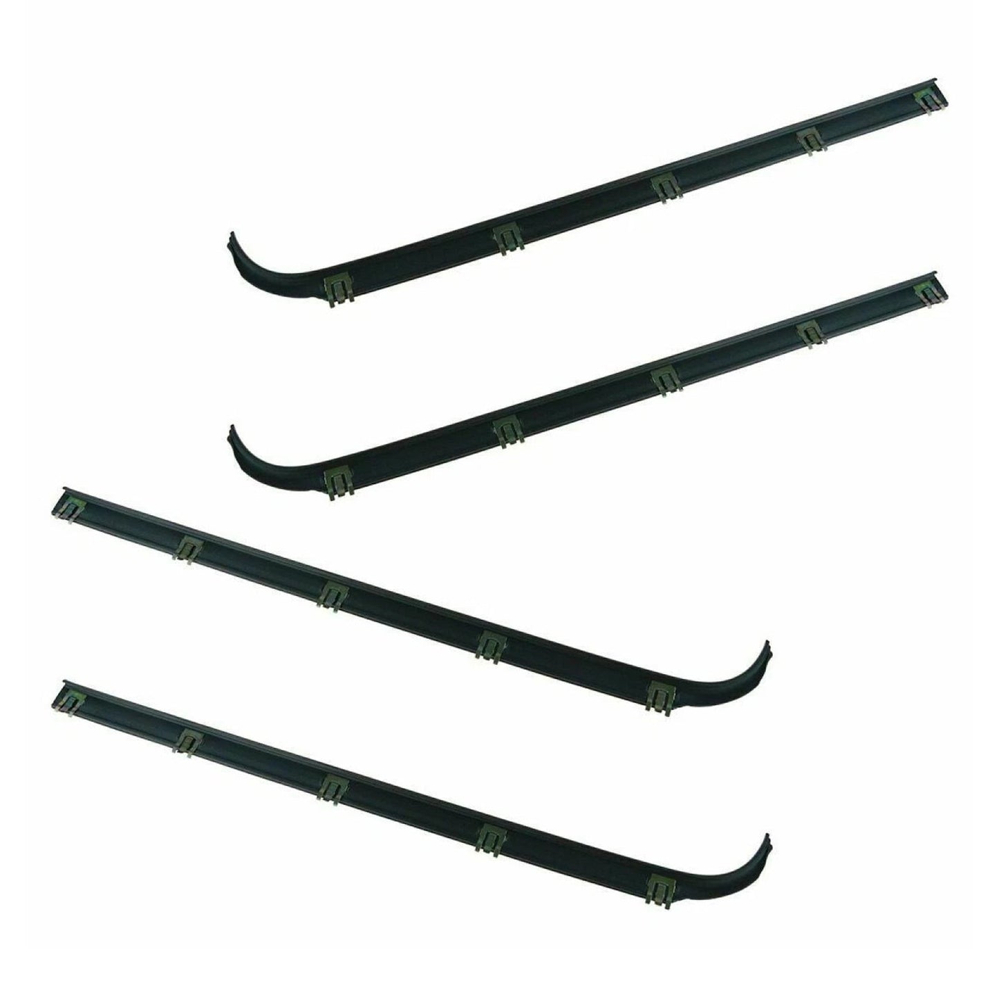 1997 Ford F250 Truck Front Door Weatherstrip Seal Kit 8PCS Door Window Sweep Weatherstrip Seal Kit