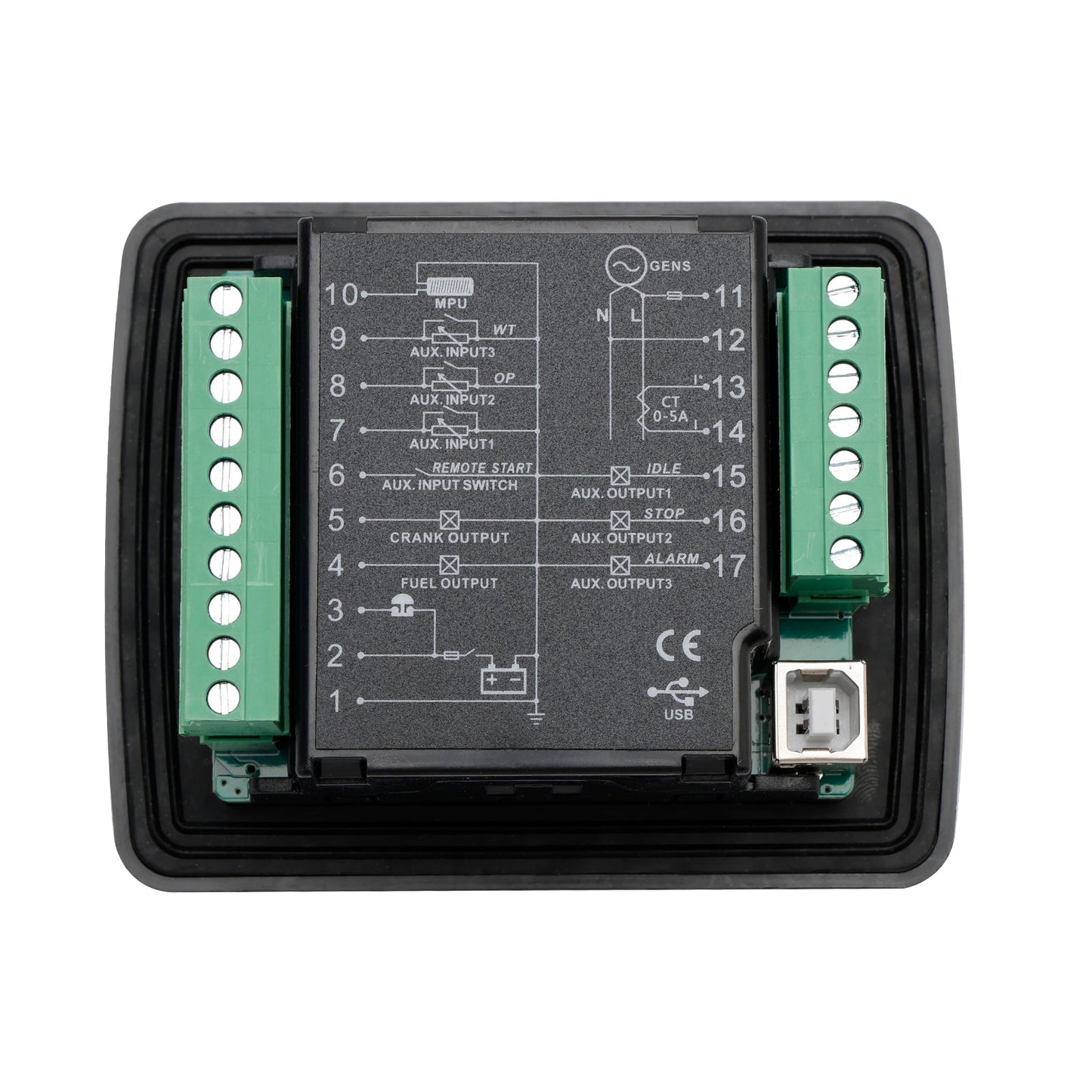 DC30D Generator Controller Power Generator Auto Start Control For Diesel
