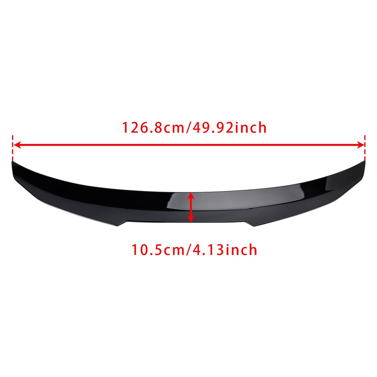2013-2020 BMW 4 Series F33 Convertible /Cabrio Gloss Black Rear Boot Spoiler
