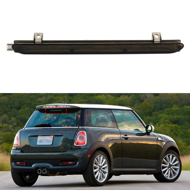 Black Smoked High Level Third Brake Stop Light For Mini Cooper R56 R60 06-13