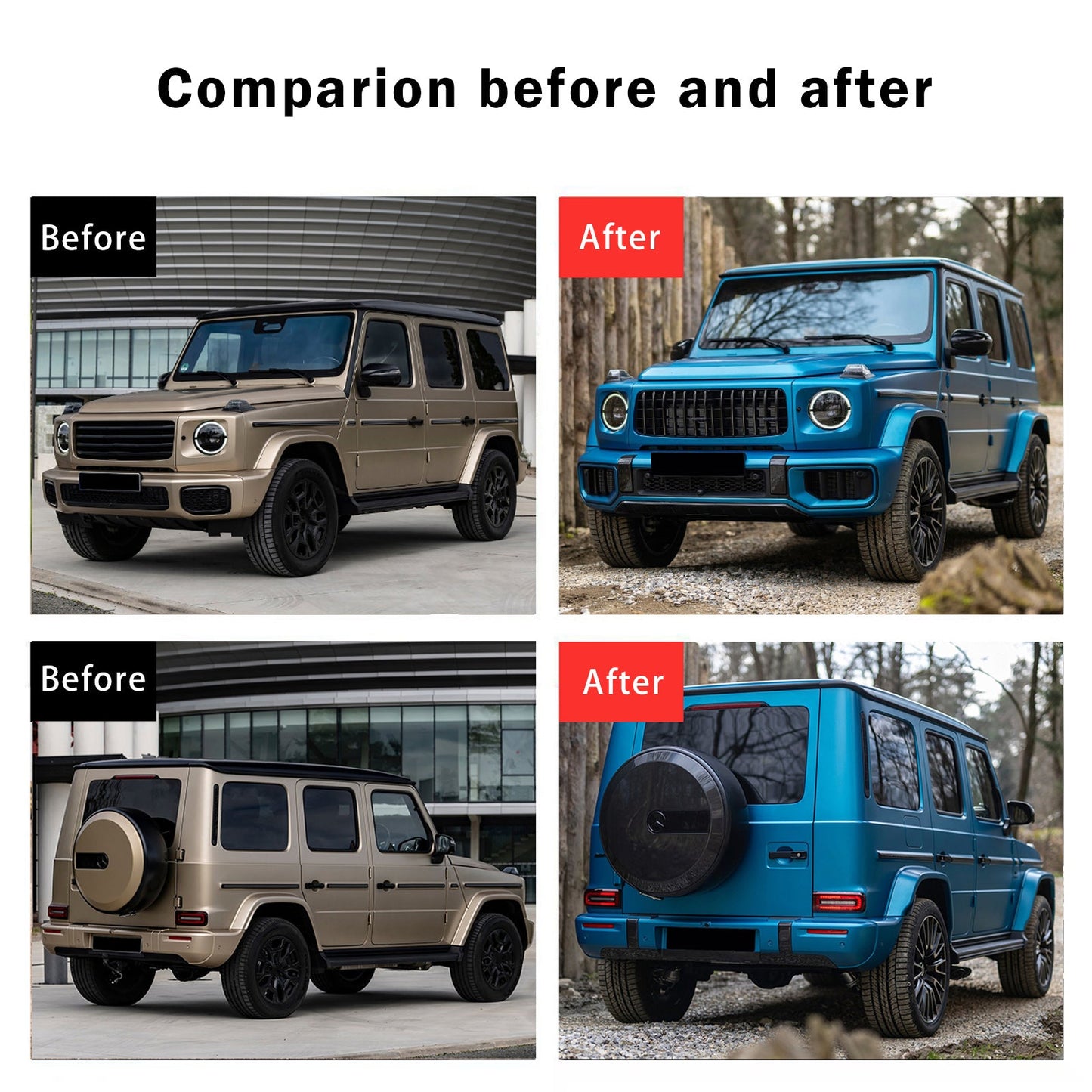 2025+ Fit Mercedes Benz G-CLASS W465 Upgrade G63 AMG Style Body Kit Bumper