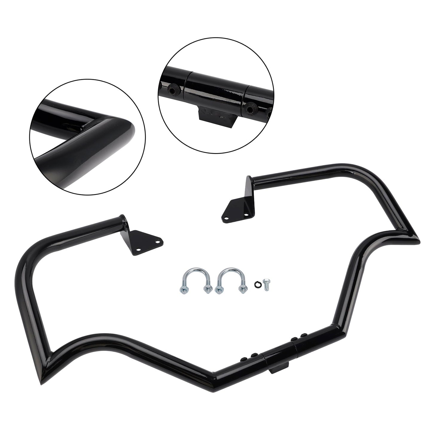 Bumper Engine Protection Guard Crash Bar Fit For Dyna Low Rider FXDL 2006-2017