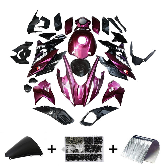 Injection Fairing Kit Bodywork ABS fit For Kawasaki Ninja H2 2015-2022
