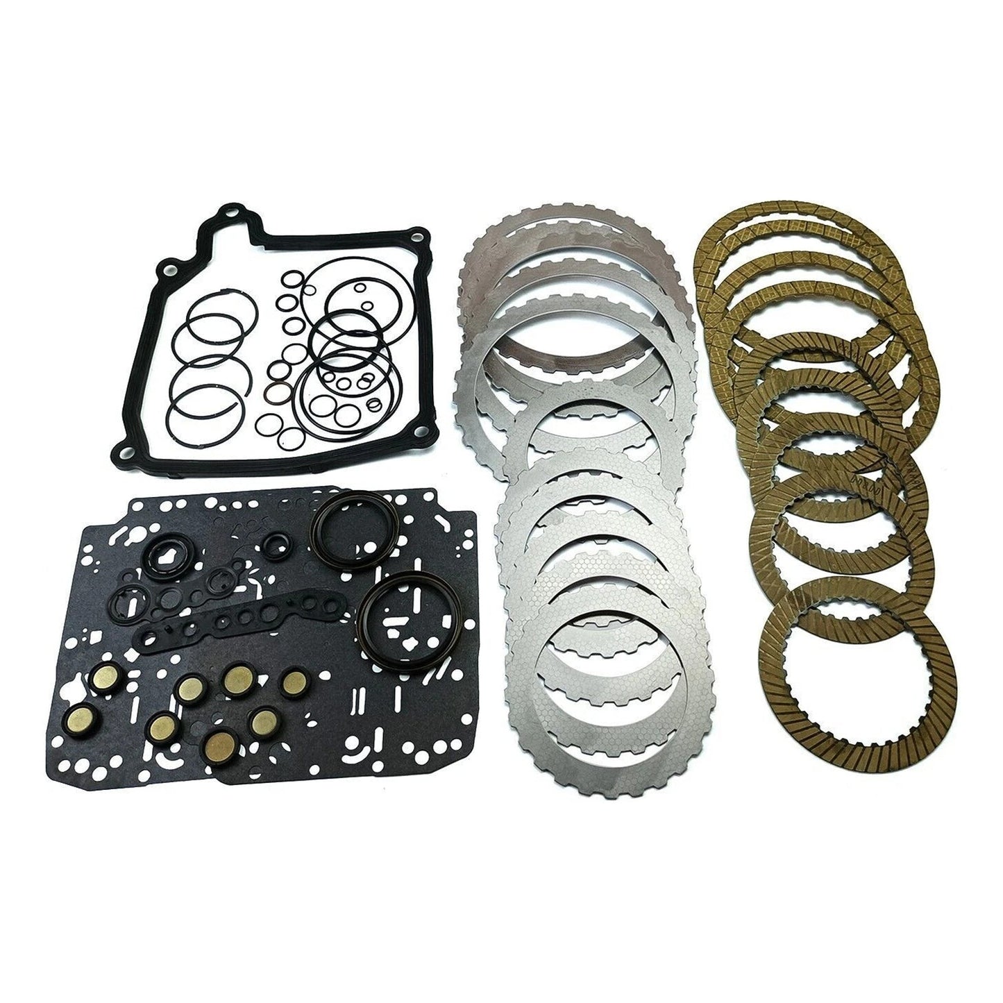 2014 VW POLO L4 2.0L Transmission Master Rebuild Kit Overhaul Clutch Plates 02E DQ250 T19800A