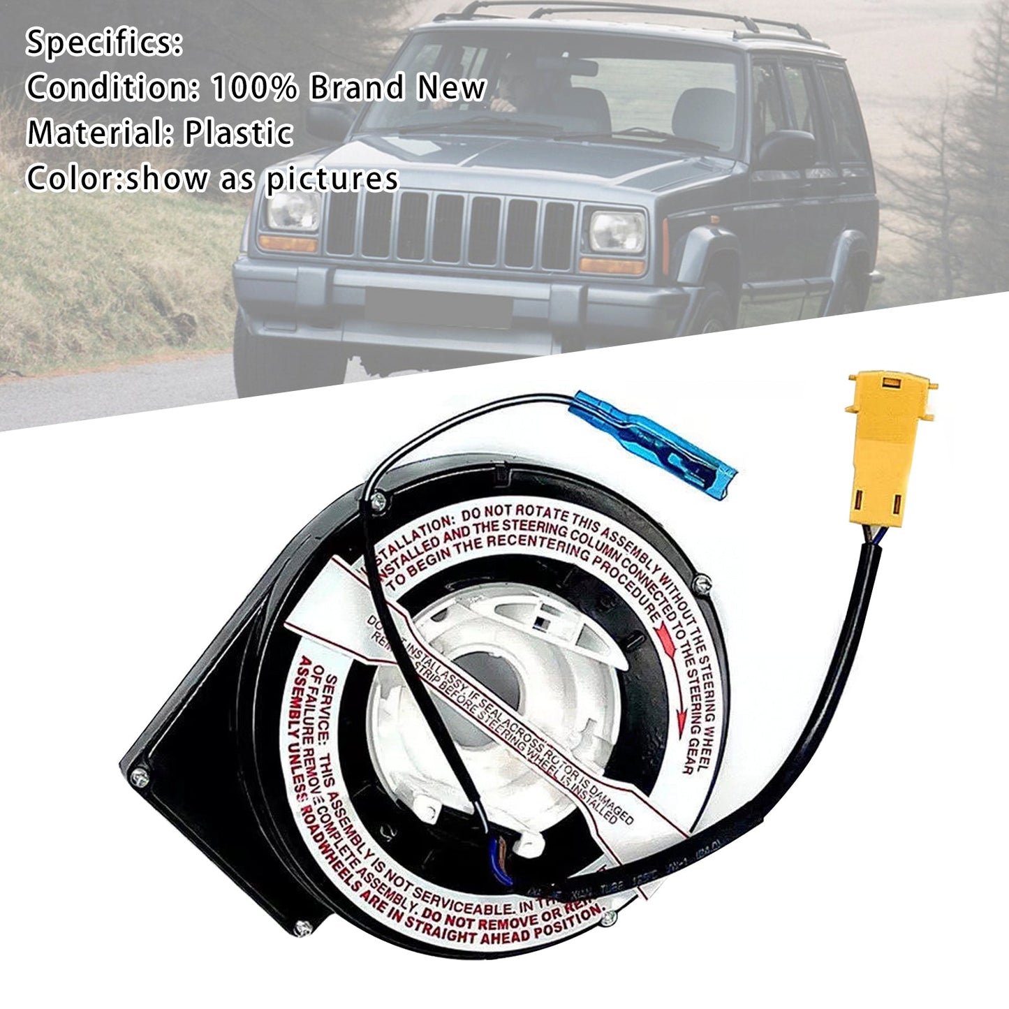 1997-2000 Jeep TJ Steering Wheel Clock Spring 56009070
