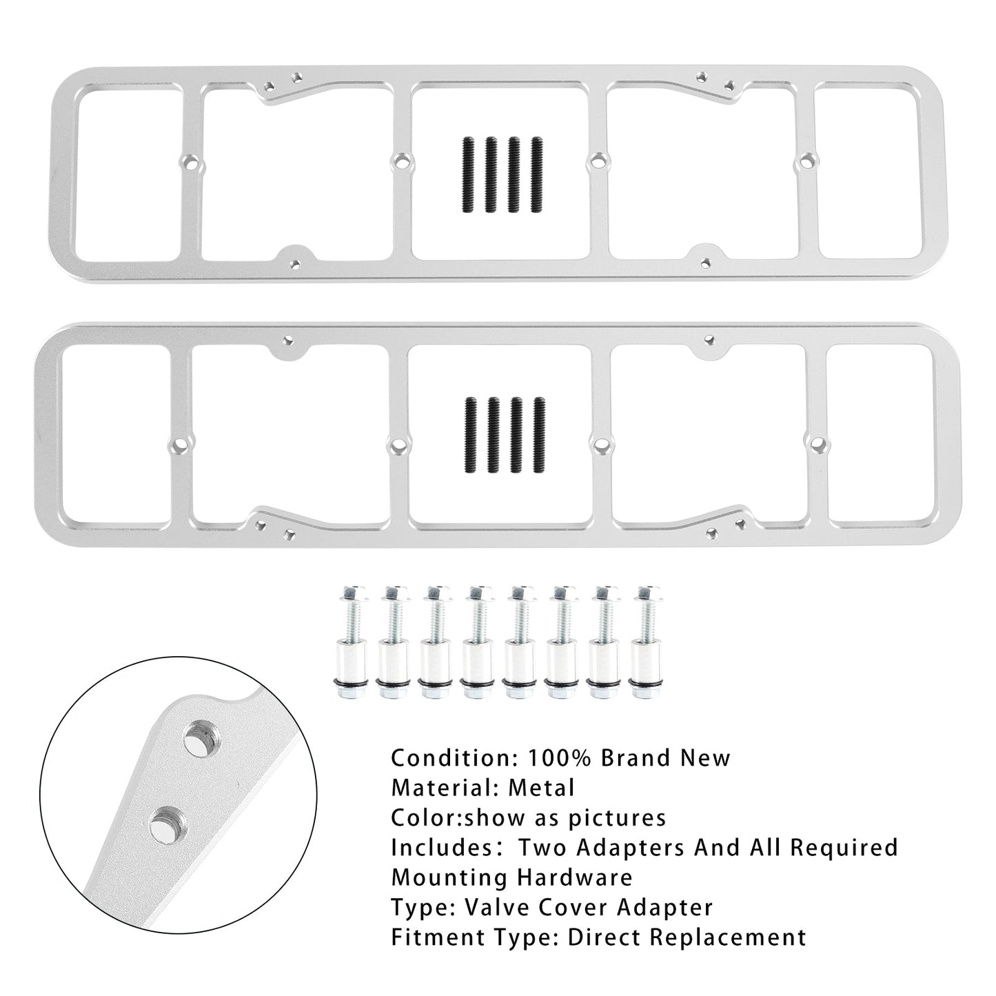 Valve Cover Adapter 1955-1986 Perimeter to 1987-2002 Center Bolt Head 350 327 551542