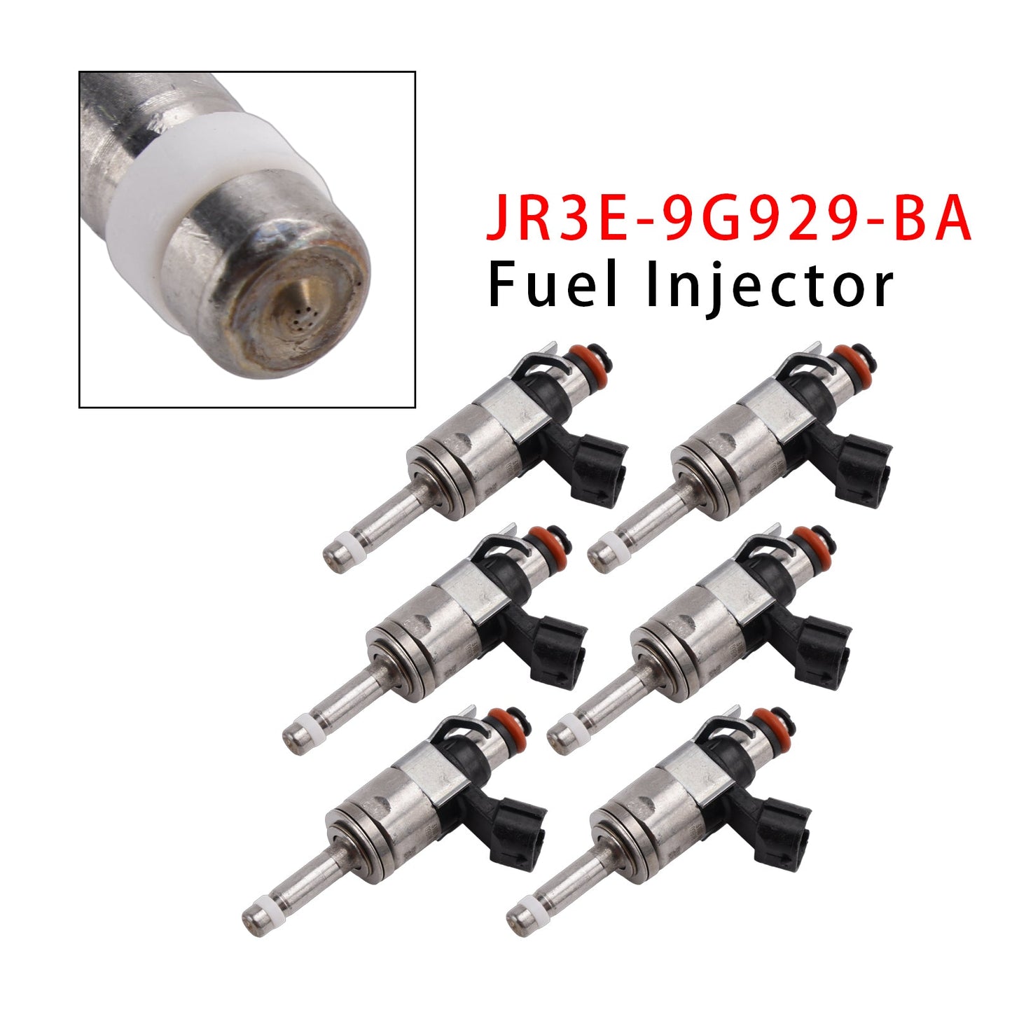 6Pcs Fuel Injector For Ford F-150 Lobo Mustang 2018-2023 JR3E-9G929-BA