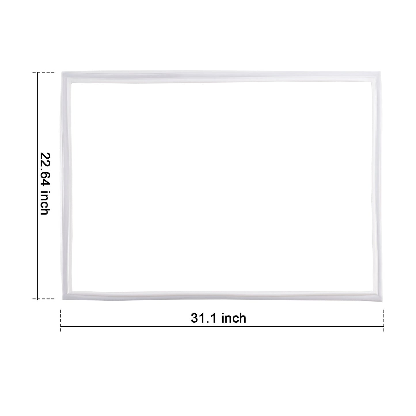 W10443315 Freezer Door Gasket for Kenmore Refrigerator W10571962 W10130894