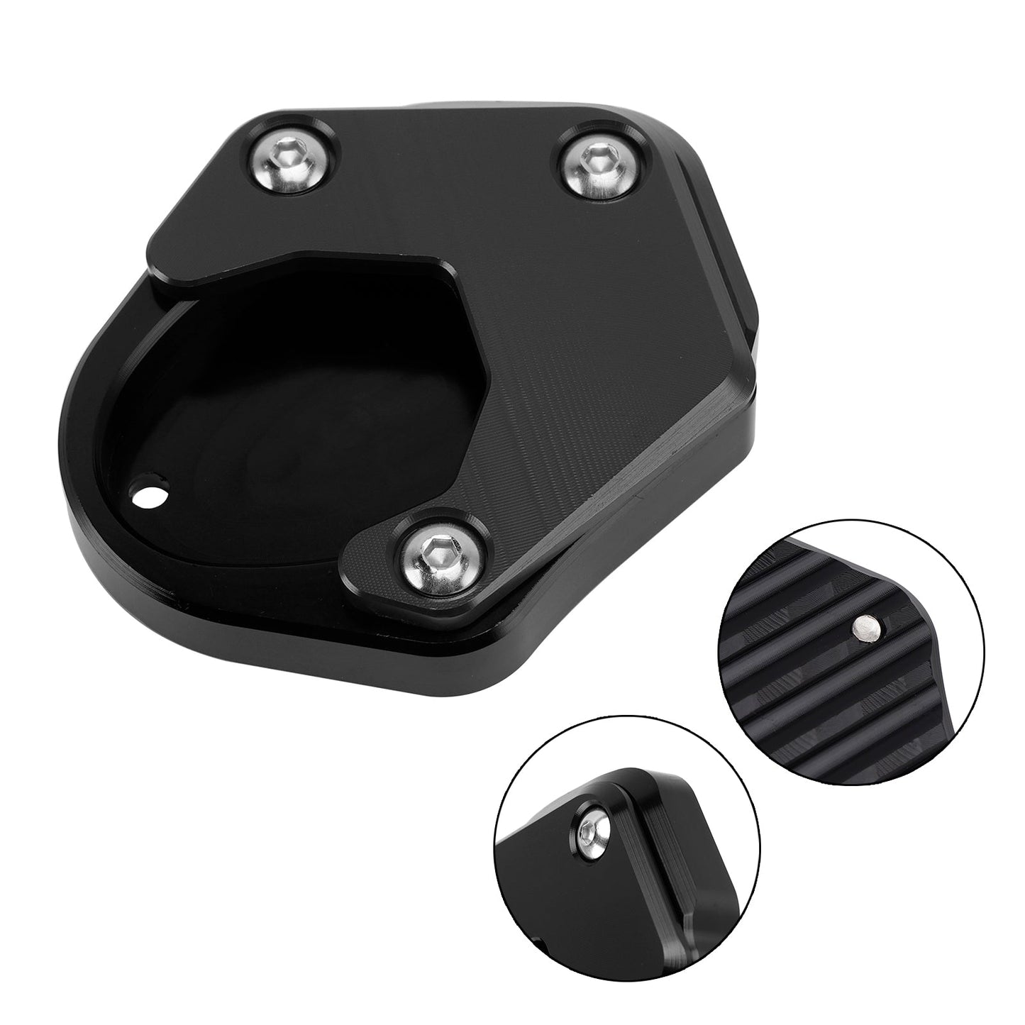 Side Stand Enlarger Kickstand Extension Green Fit For Kawasaki Klx2301S/R Klx150 Titanium