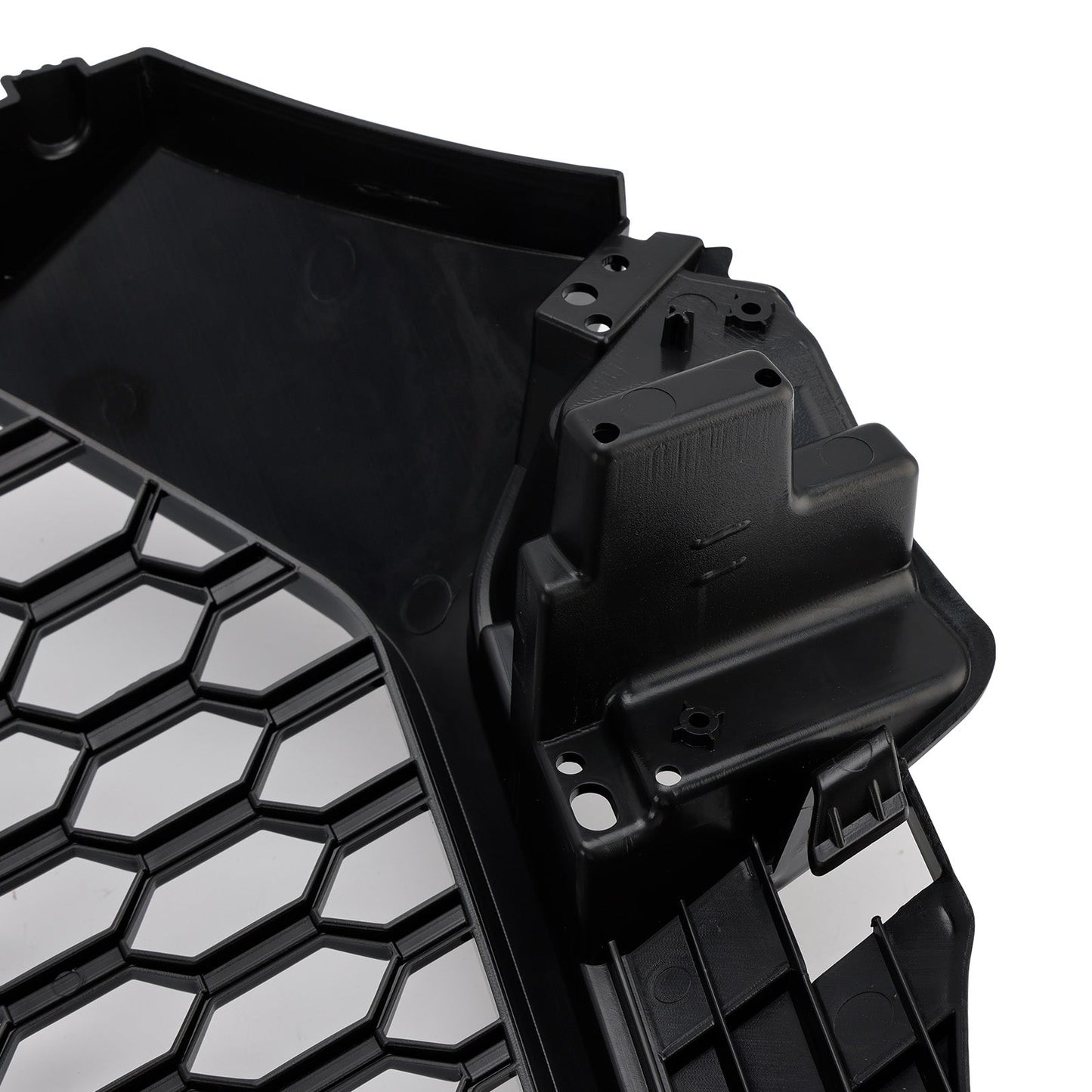 2016-2018 Audi Q3 RSQ3 Style Front Honeycomb Grille Grill Gloss Black