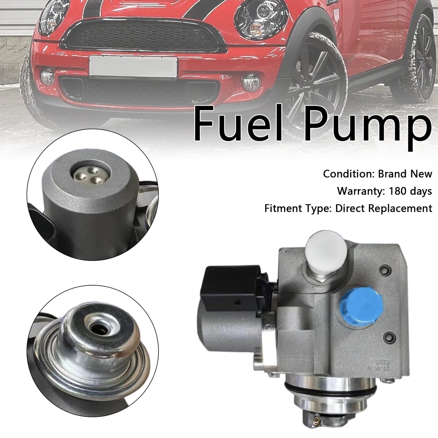 Mini R59 Roadster- All Cooper S & JCW models with N18 engine High Pressure Fuel Pump 13517592429