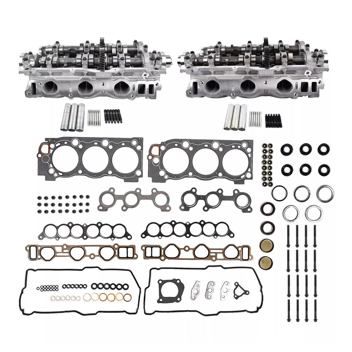 1995-04/2004 TOYOTA TACOMA 3.4L 2PCS Cylinder Head & Gaskets & Bolts 11101-69136 1305362050