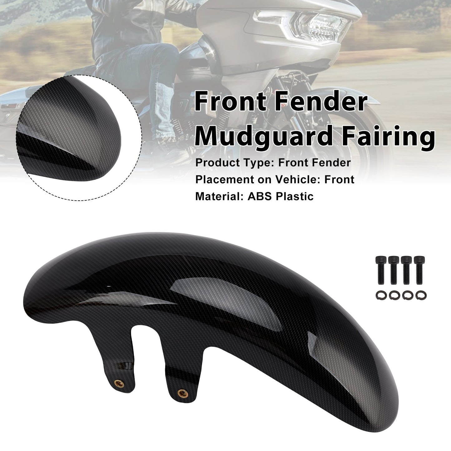 2023-2025 Touring CVO Road Glide / Street Glide Front Fender Mudguard Fairing