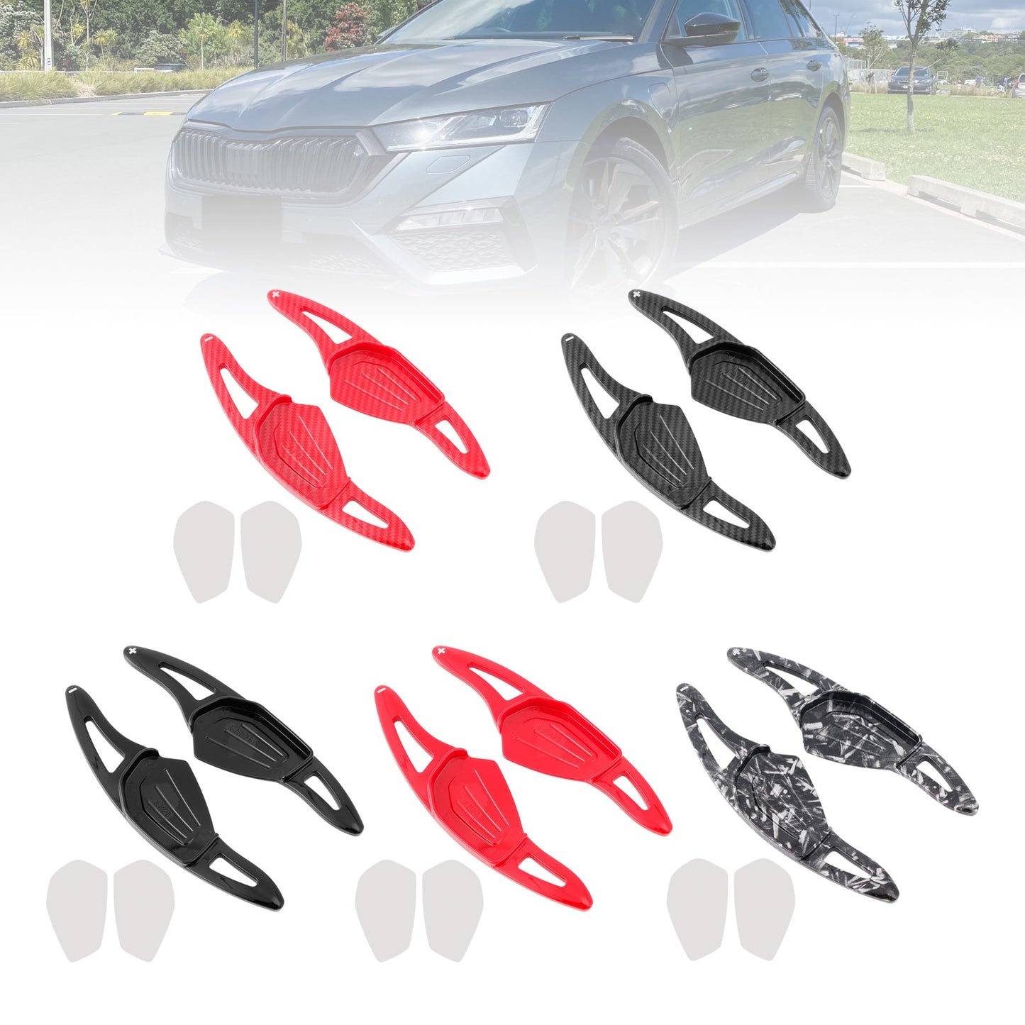 Steering Wheel Paddle Shifter Extension For ŠKODA Octavia Kodiaq