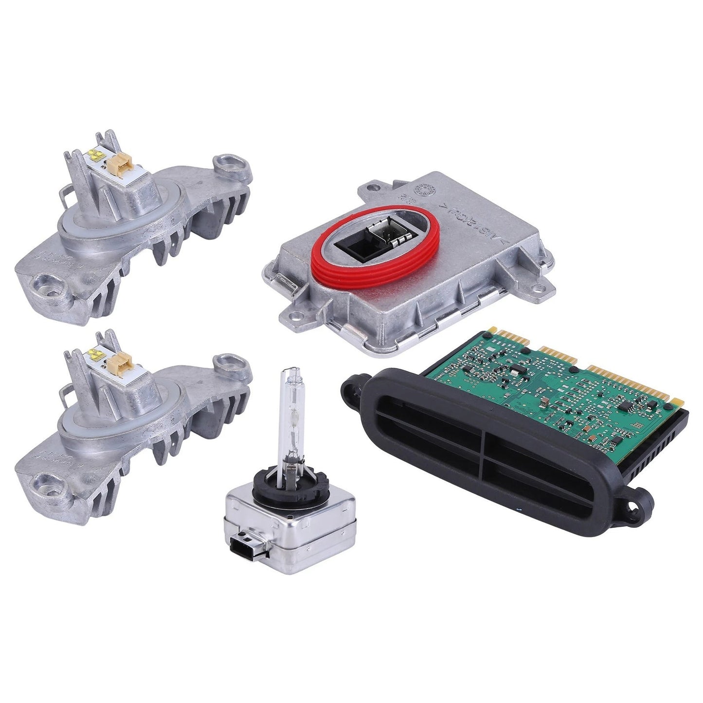 2014-2015 BMW 328d Adaptive Xenon Ballast Control Module Kit 63117398766 63117311243