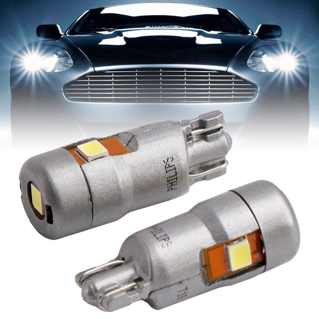 Car Light LED-T10 Ultinon Pro6000 W5W 11961U60AW 6800K 80LM For PHILIPS
