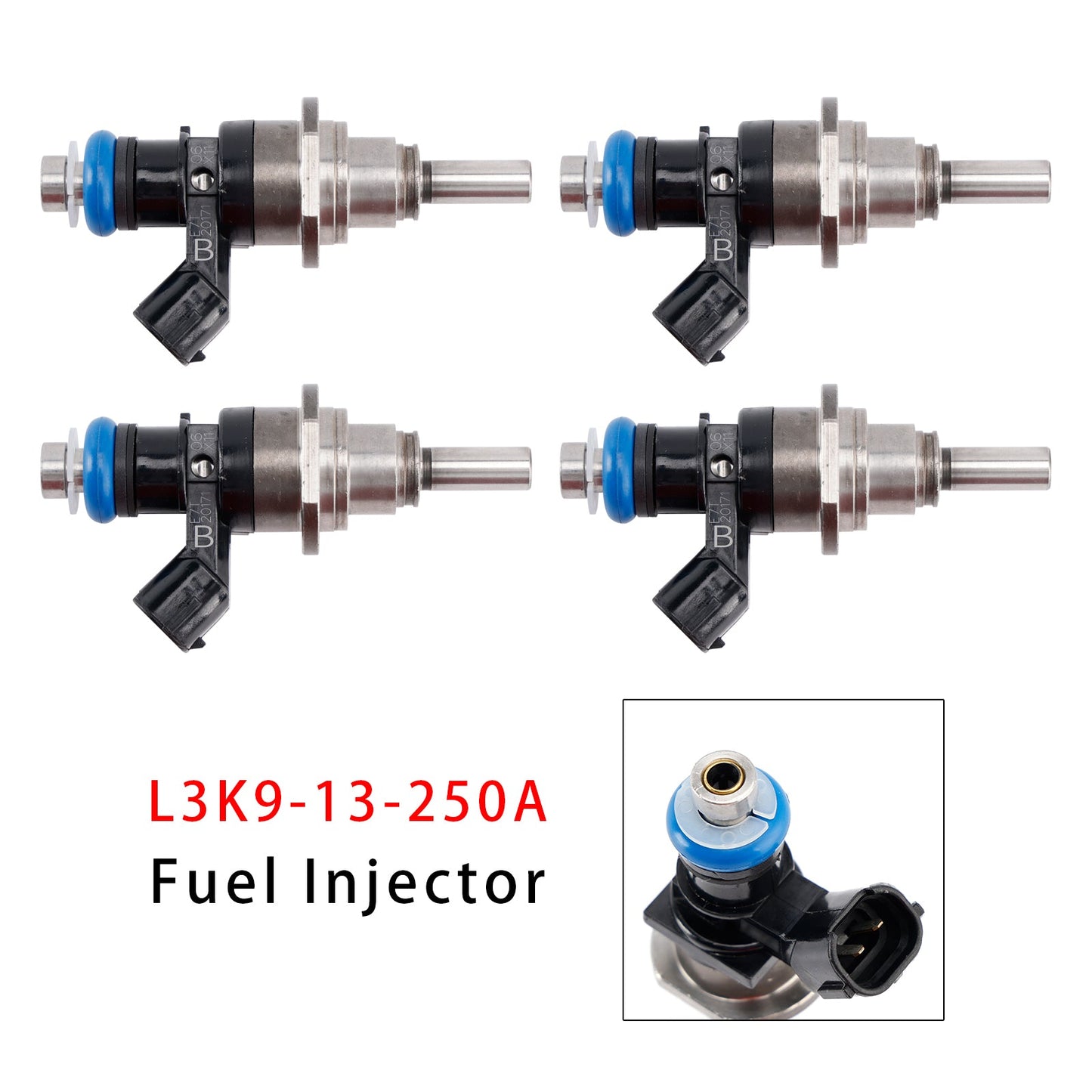 2006-2007 Mazda Speed 6 4PCS Fuel Injector L3K913250A