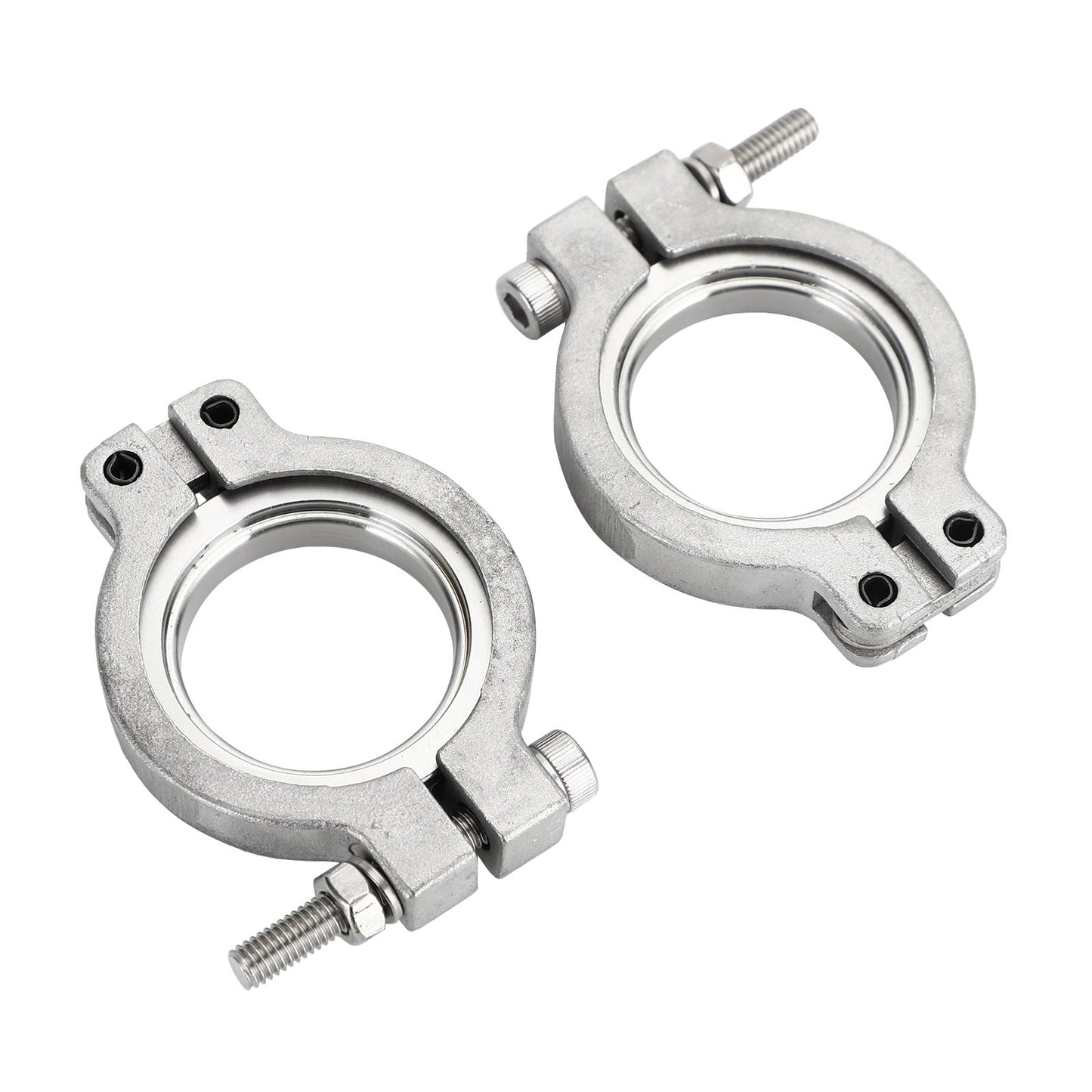 4PC TiAL MV-S 38mm Wastegate V-Band Clamp Set Kit with Screws Nuts and Seals