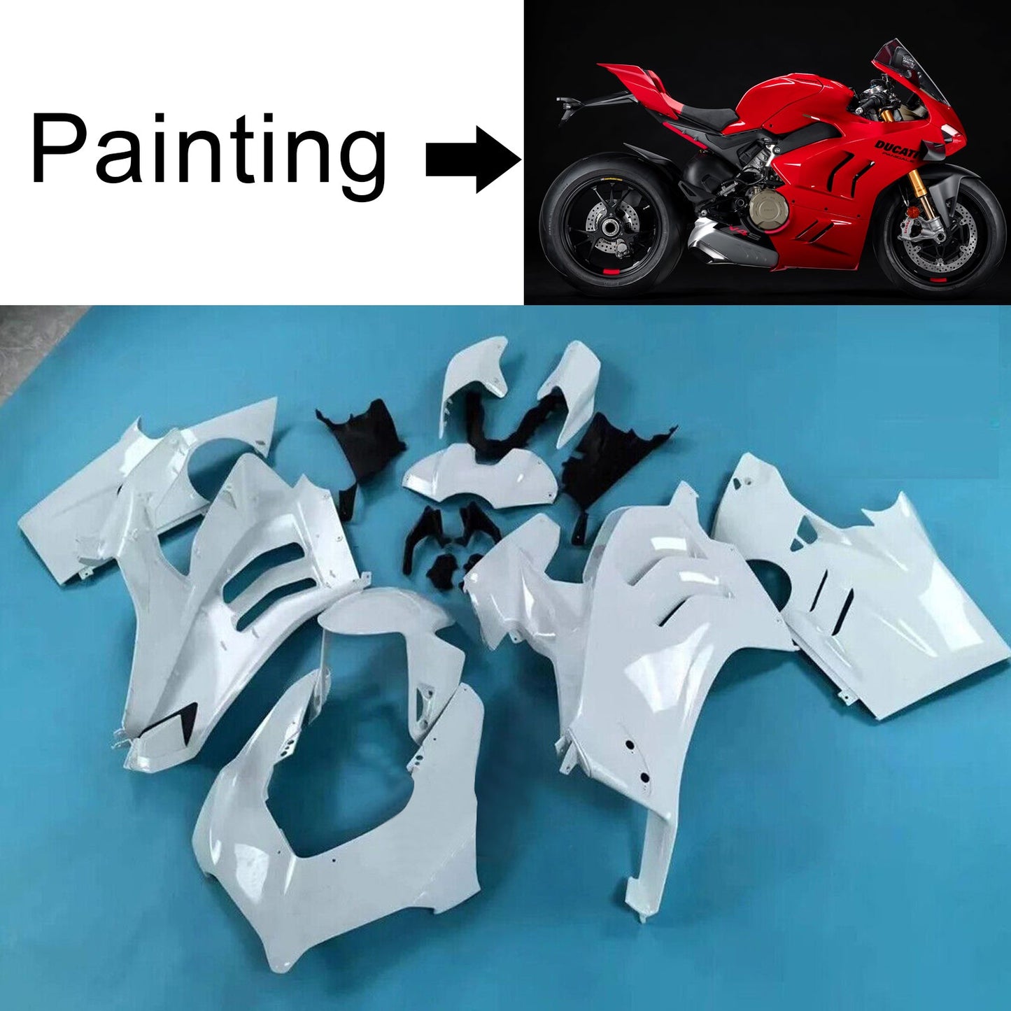 2022-2024 Ducati Panigale V4/V4S 2023-2024 V4SP/V4R Injection Fairing Kit Bodywork