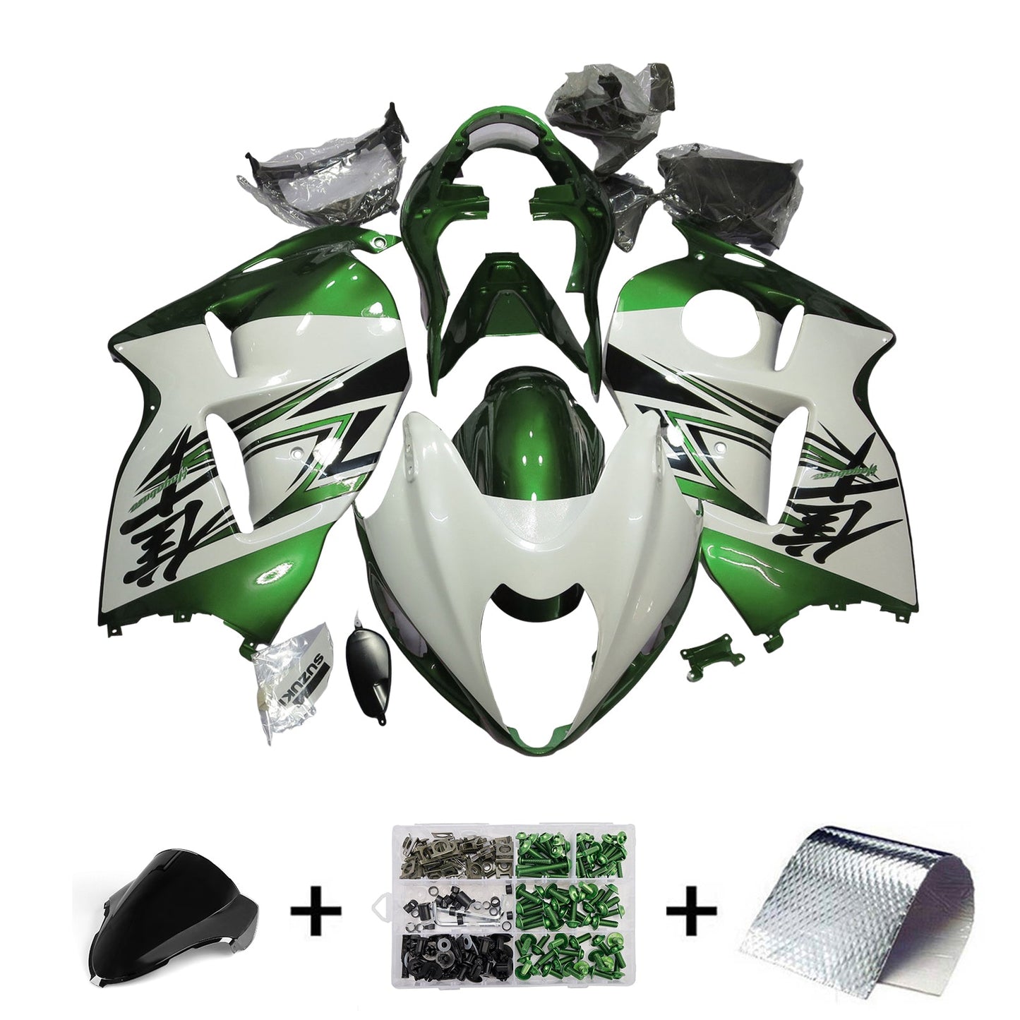 Injection Fairing Kit Bodywork Plastic ABS For Suzuki Hayabusa GSX1300R 1999-2007