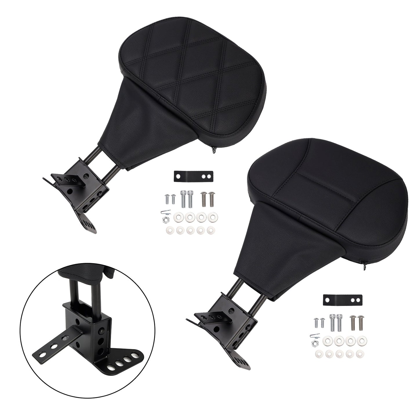 1988-2008 Street Electra Road Glide Road King Tri Glide Driver Backrest pad