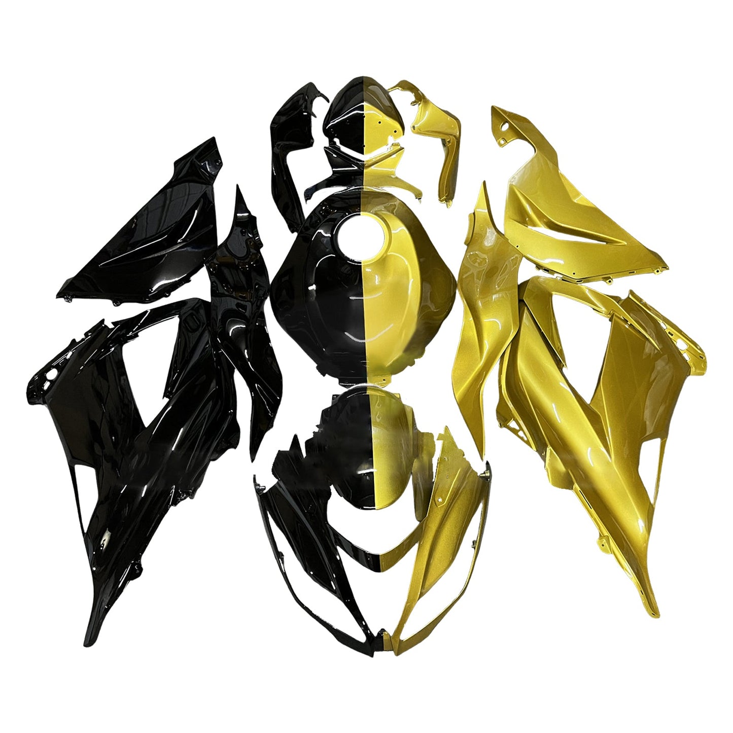 Injection Fairing Kit Bodywork Plastic ABS fit For Kawasaki ZX6R 636 2013-2018