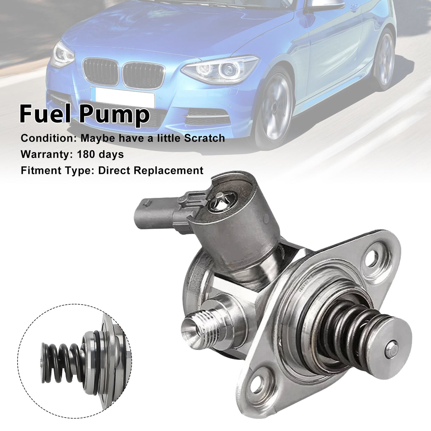 High Pressure Fuel Pump 13518604231 Fit BMW 335i 435i 640i 740Li xDrive