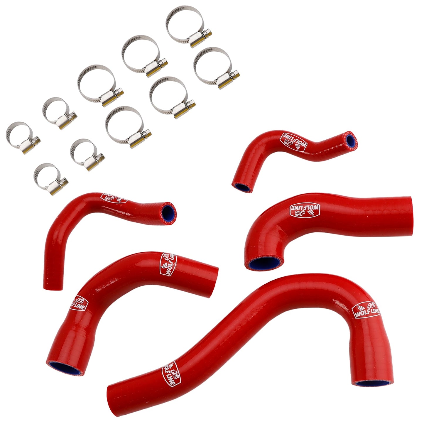 Yamaha MT-09 XSR900 Tracer 9/GT all years Silicone Radiator coolant Hose